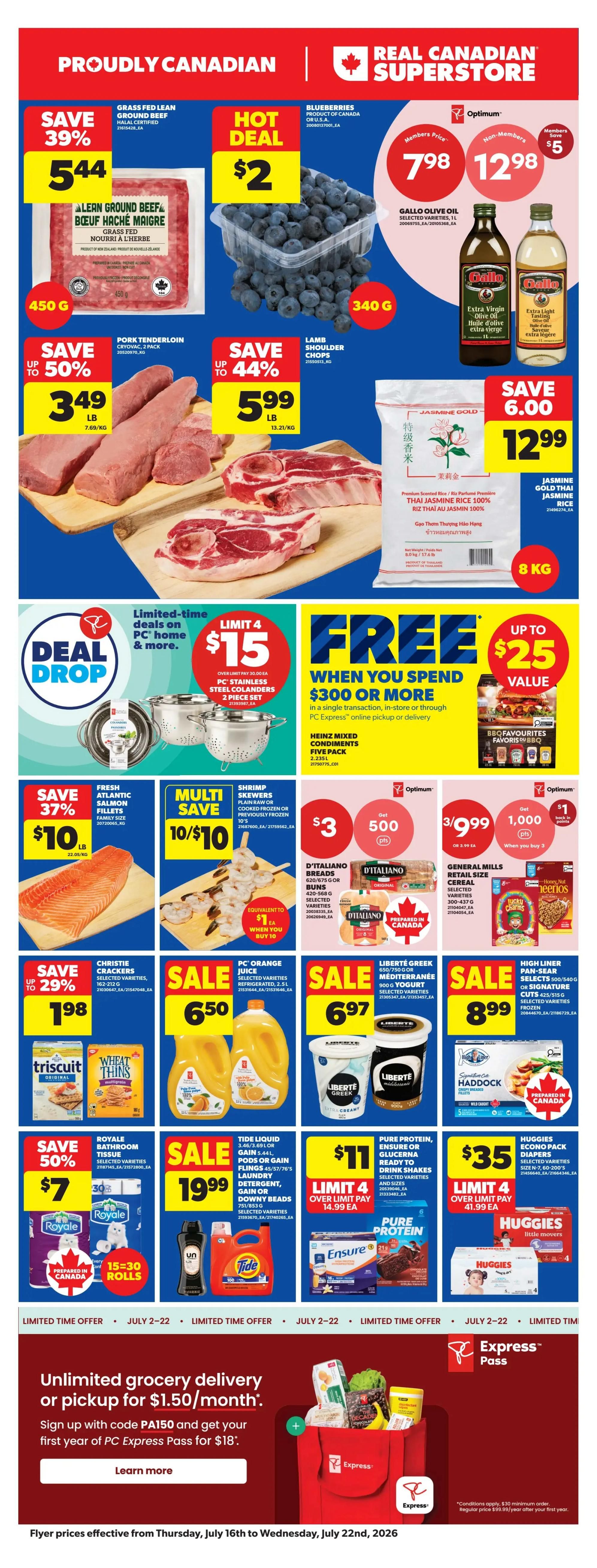 Real Canadian Superstore (ON) Flyer July 16 to 22
