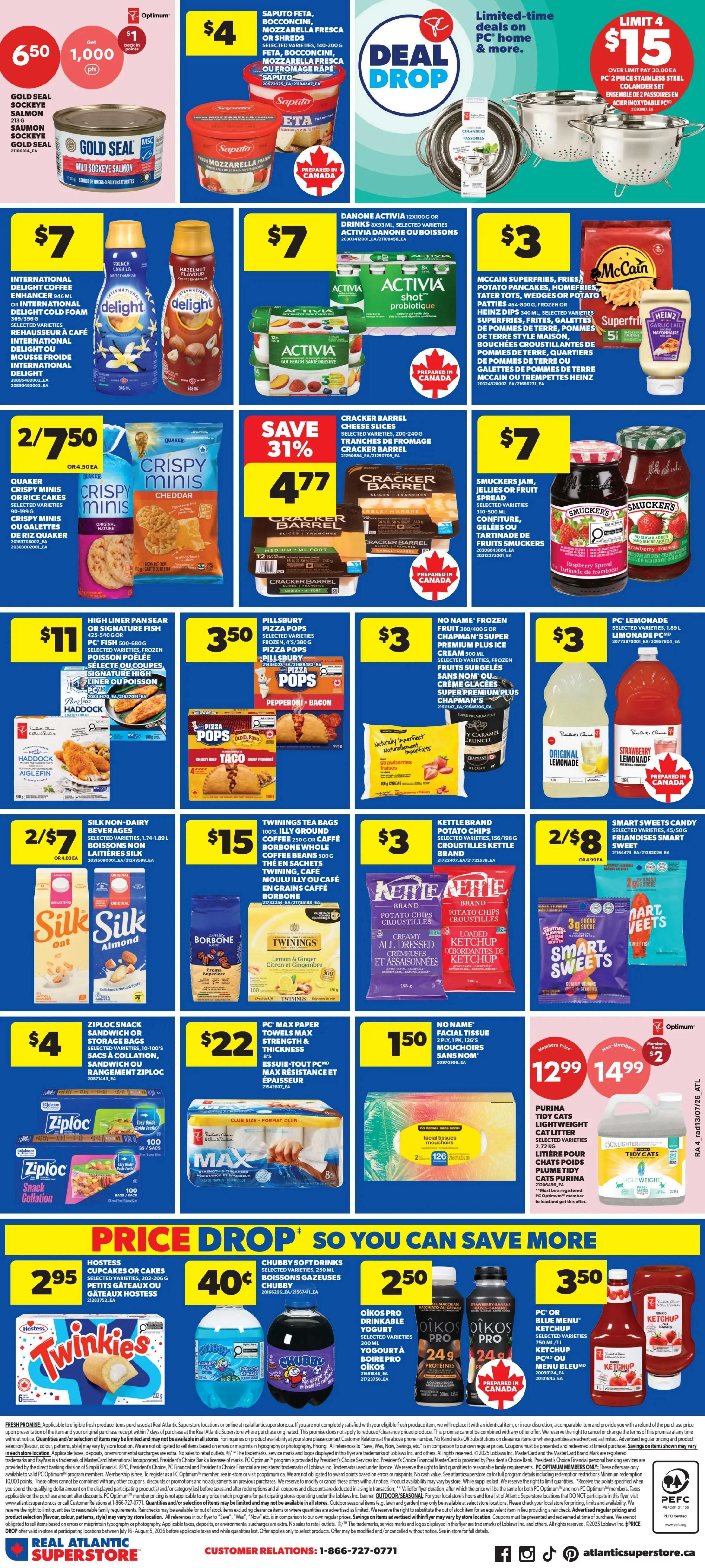 Real Atlantic Superstore Flyer July 16 to 22