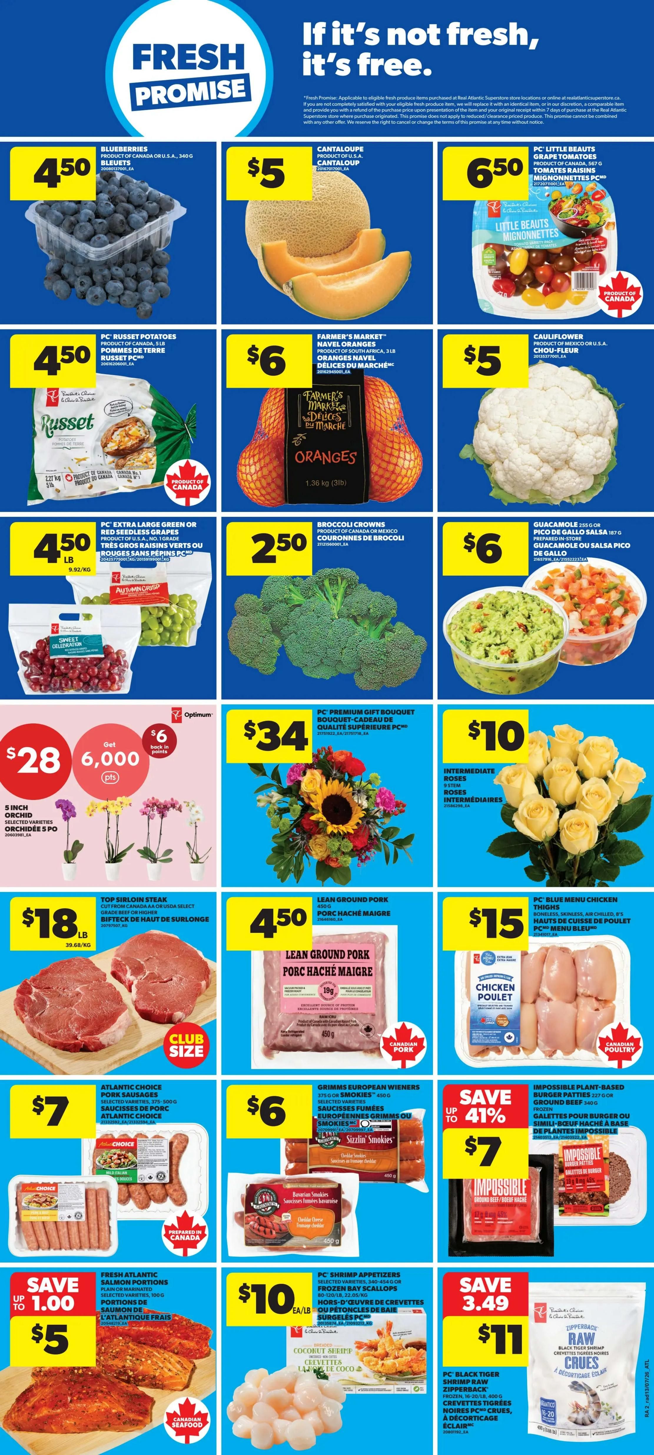 Real Atlantic Superstore Flyer July 16 to 22
