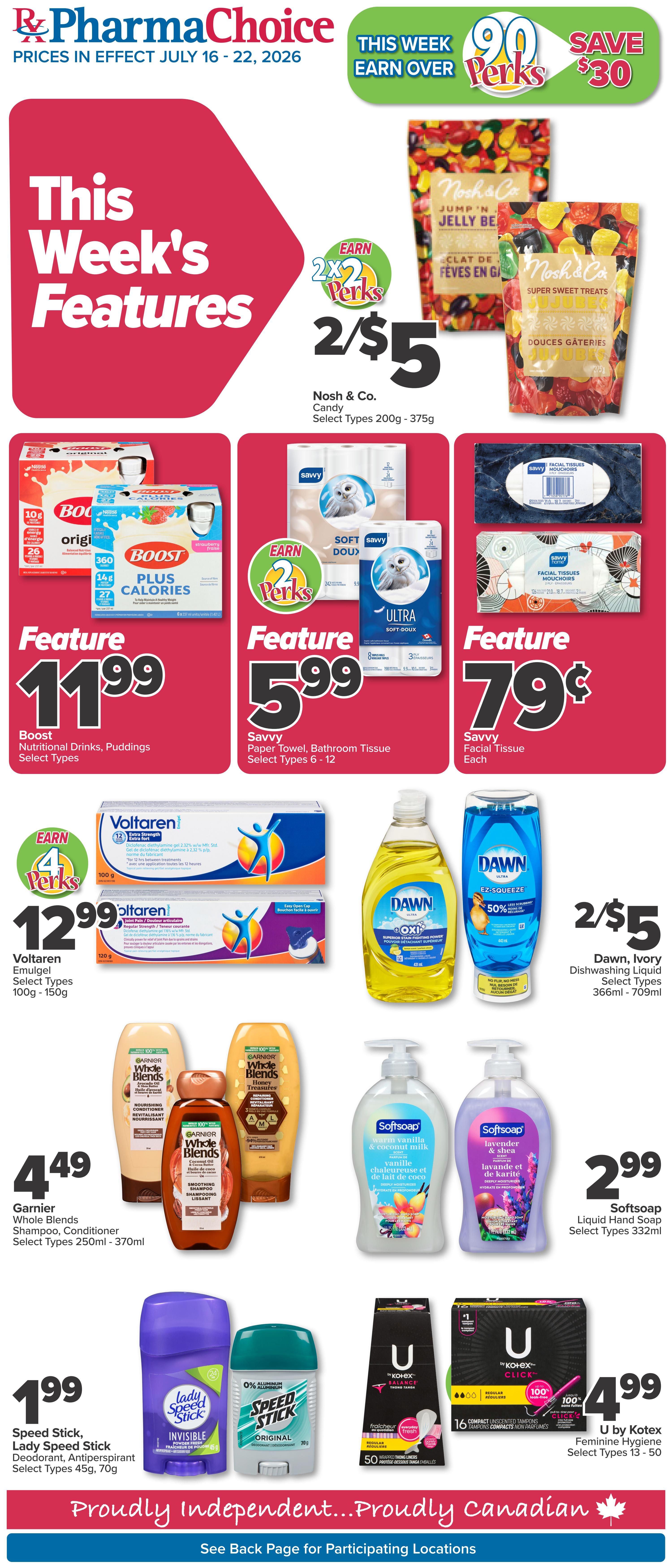 PharmaChoice (ON & Atlantic) Flyer July 16 to 22