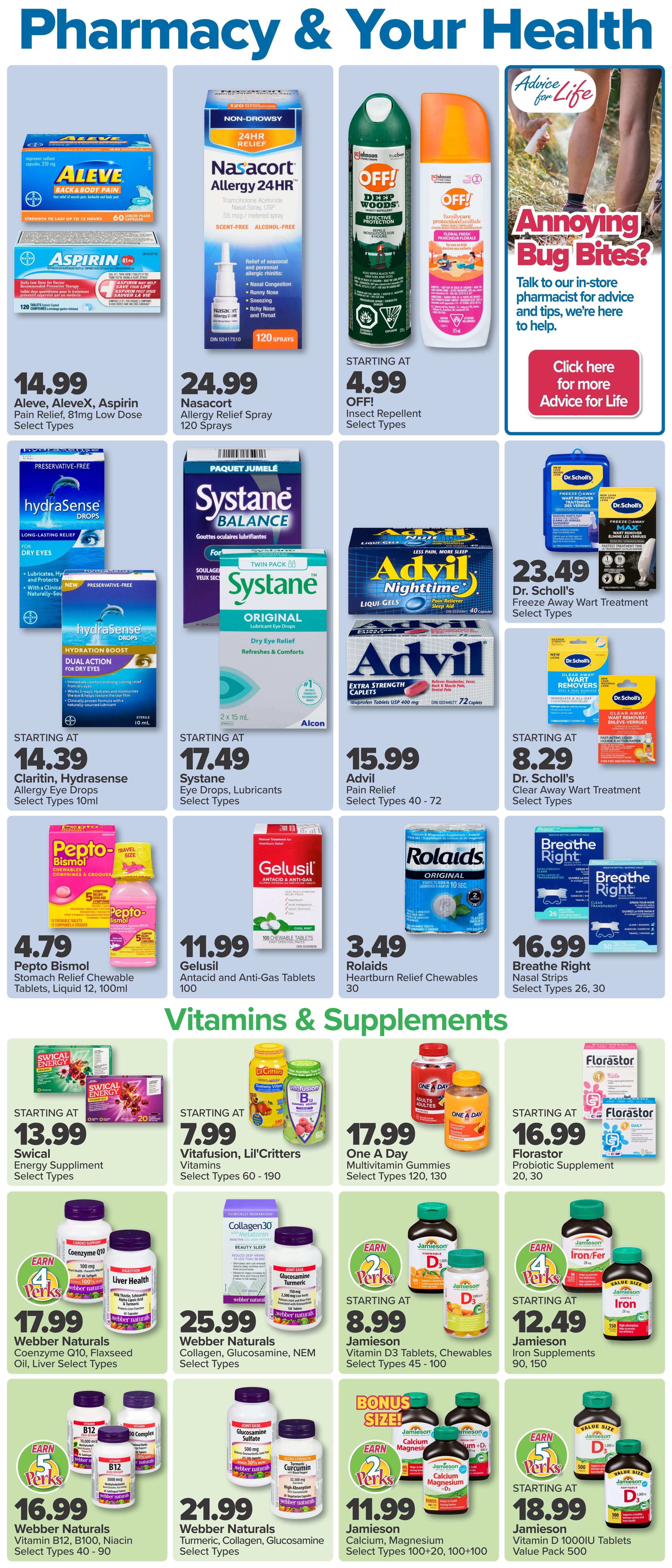 PharmaChoice (BC, AB, SK & MB) Flyer July 16 to 22