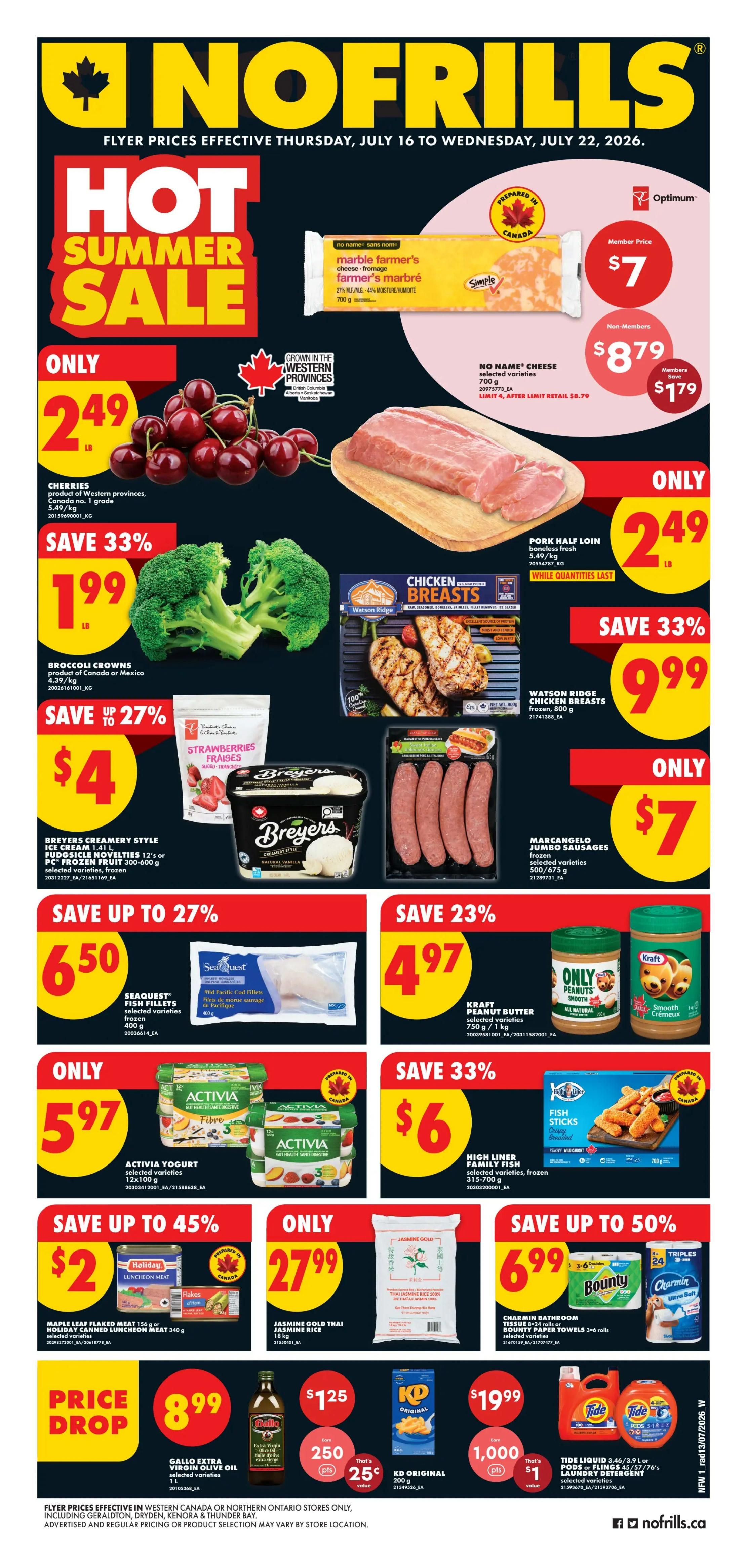 No Frills (West) Flyer July 16 to 22