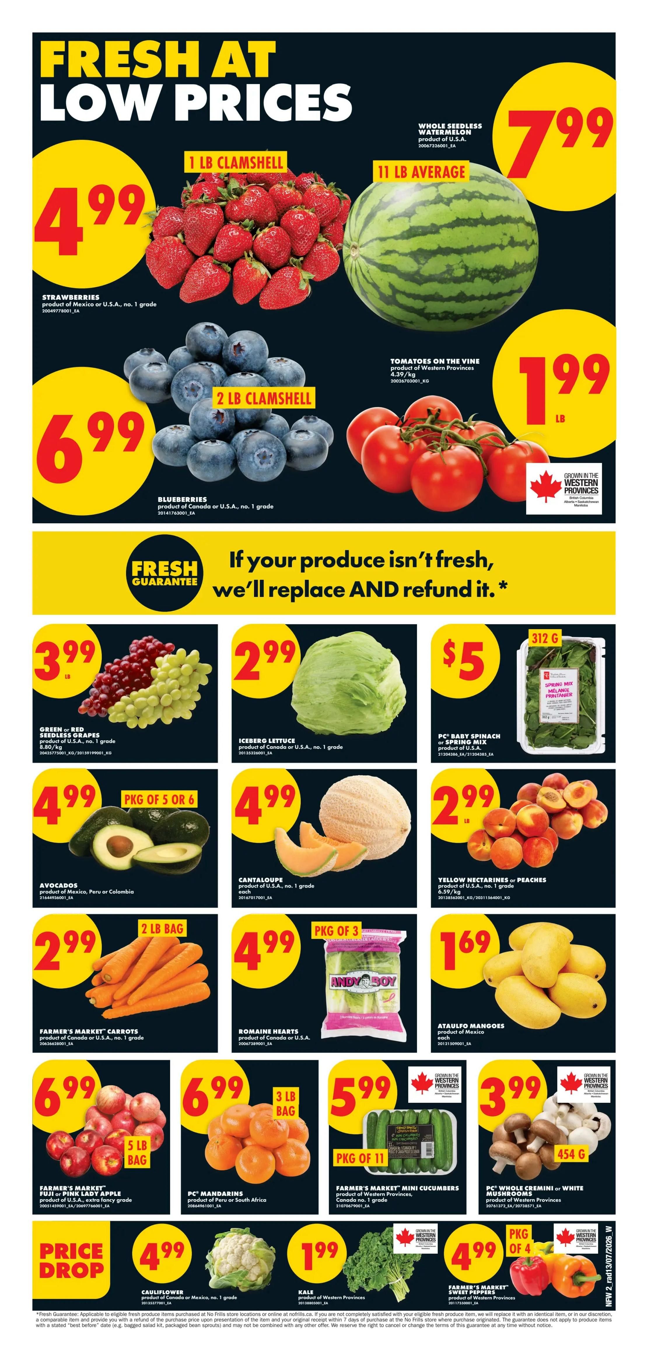 No Frills (West) Flyer July 16 to 22