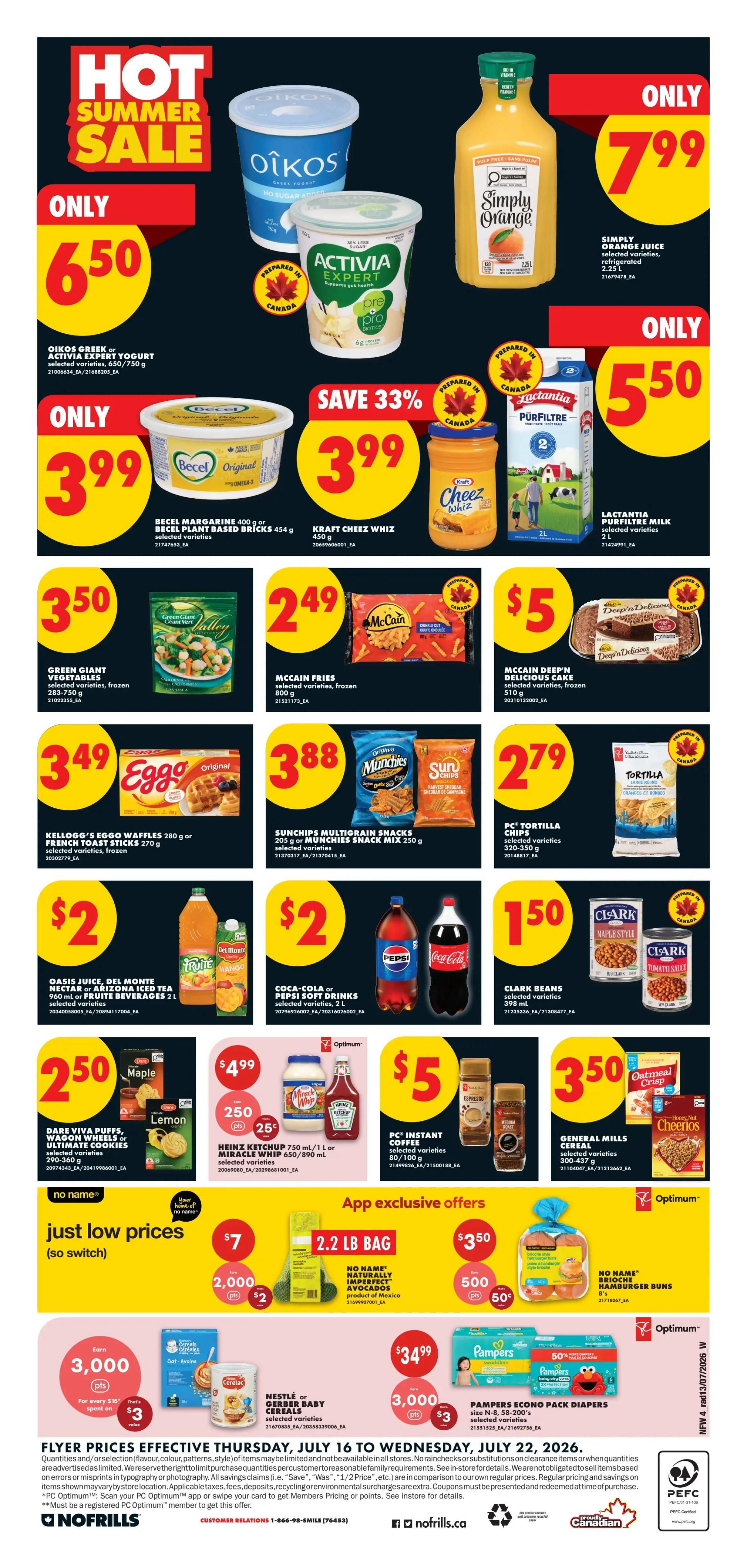 No Frills (West) Flyer July 16 to 22