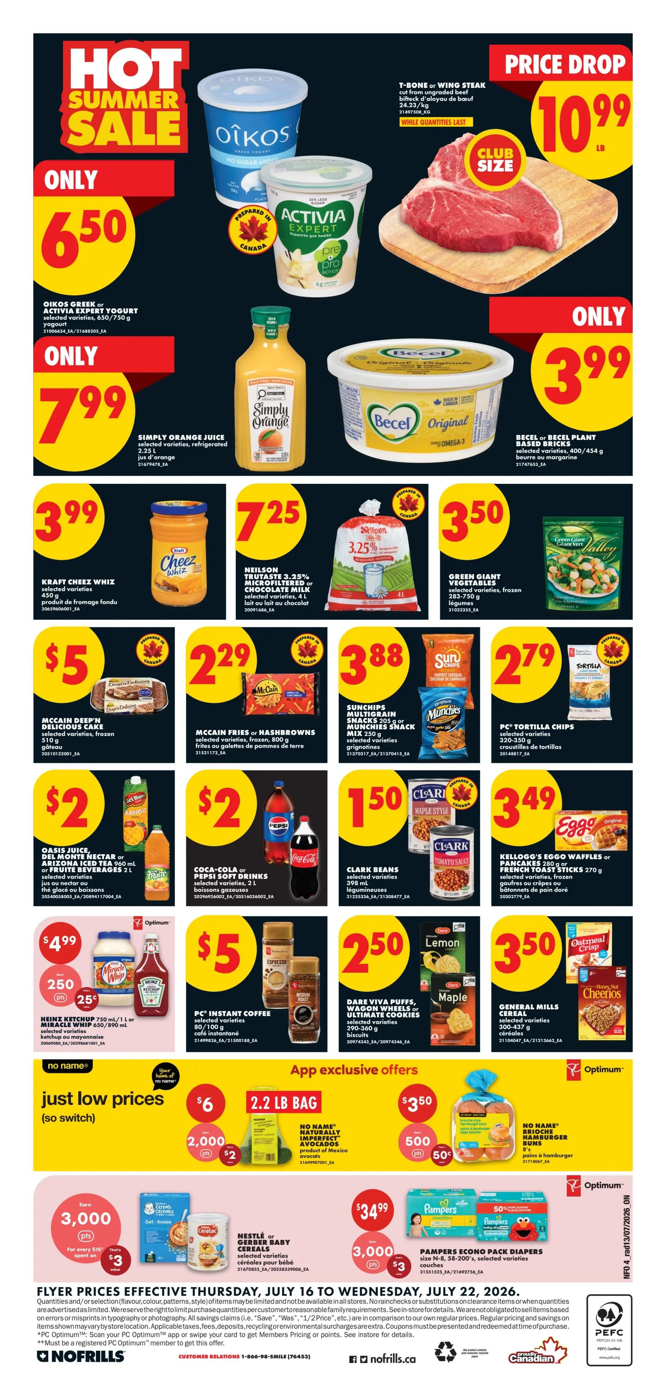 No Frills (ON) Flyer July 16 to 22