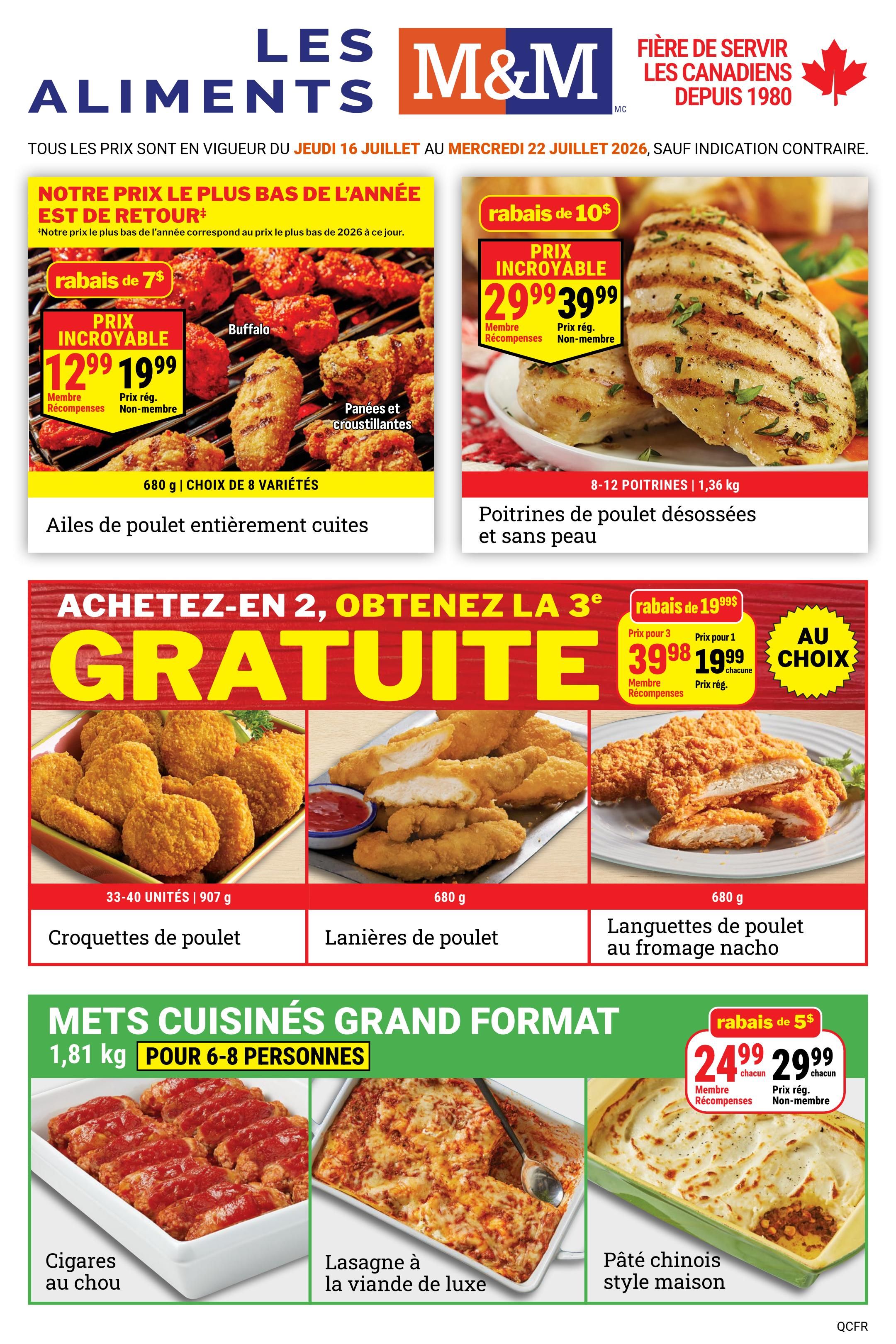 M&M Food Market (QC) Flyer July 16 to 22