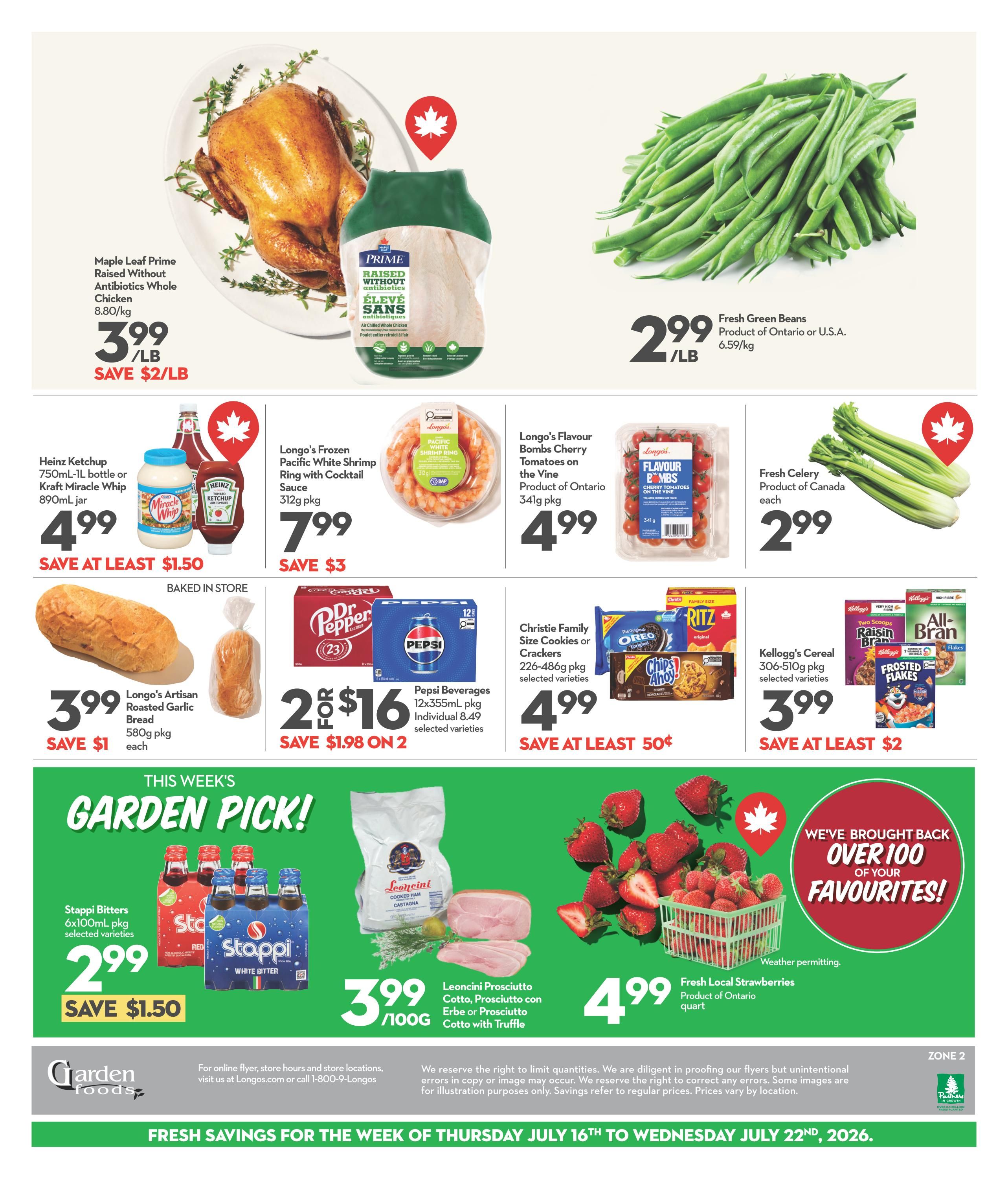 Garden Foods Flyer July 16 to 22