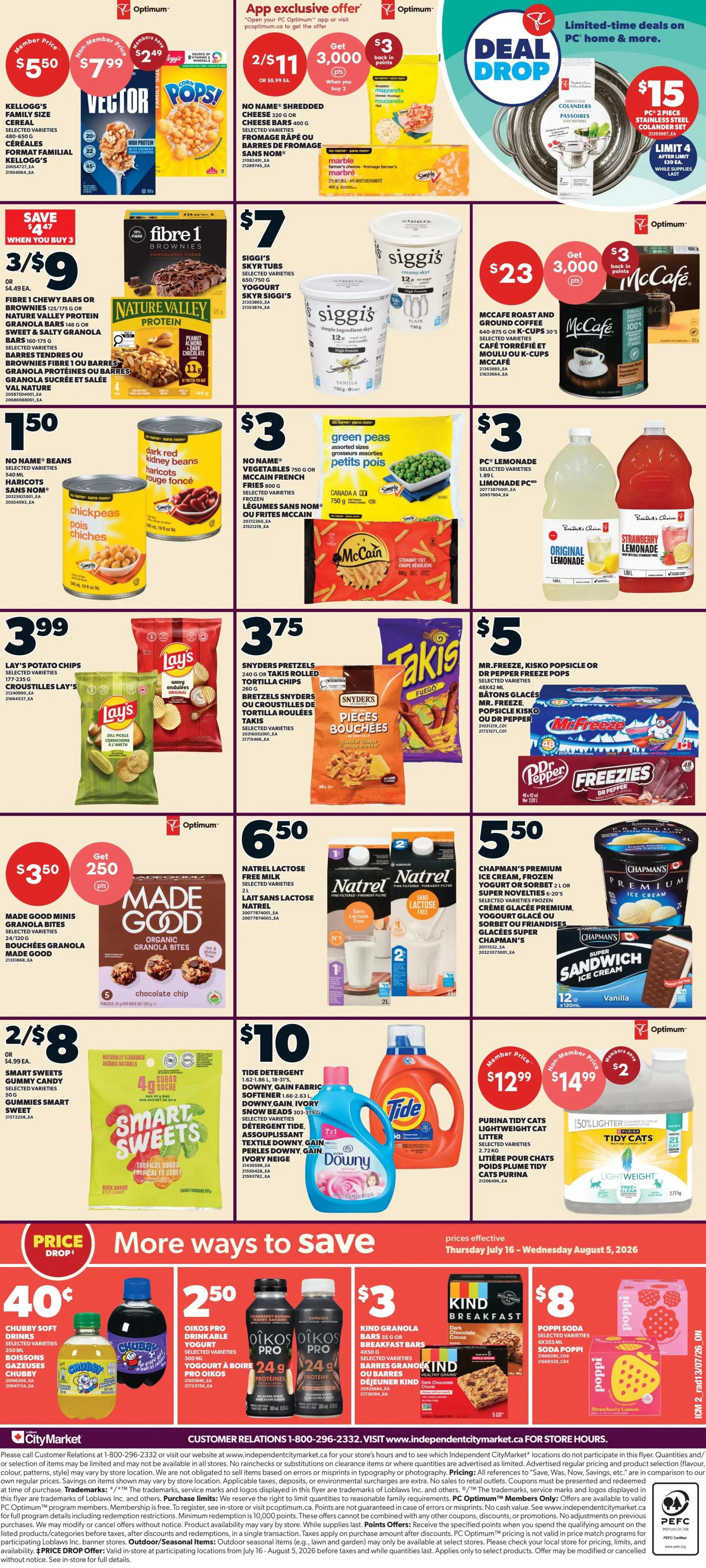 Loblaws City Market (ON) Flyer July 16 to 22