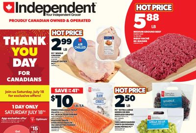 Independent Grocer (ON) Flyer July 16 to 22