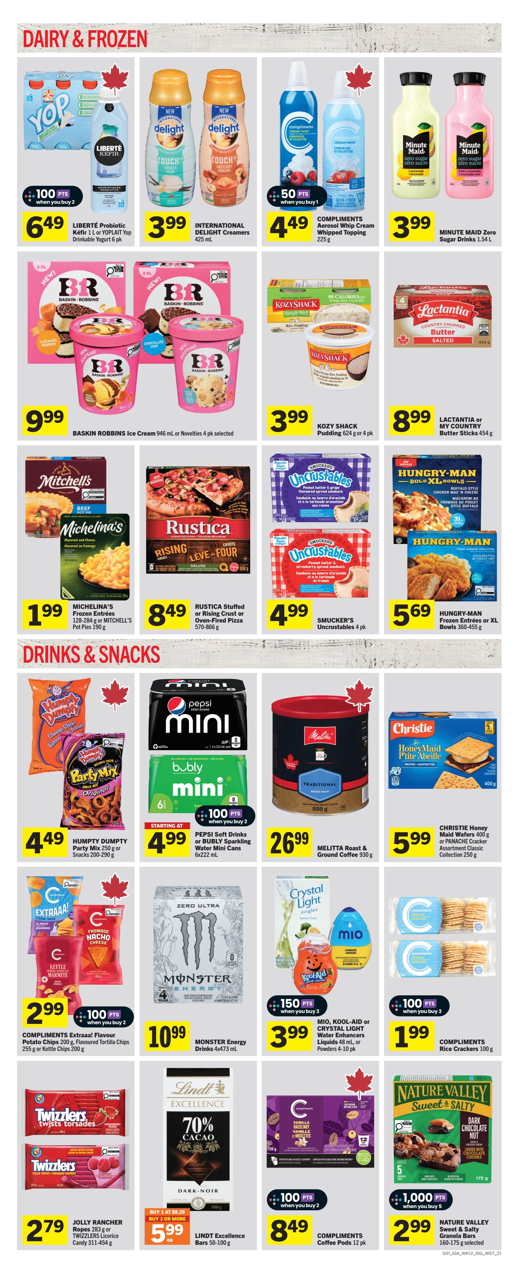 IGA (West) Flyer July 16 to 22