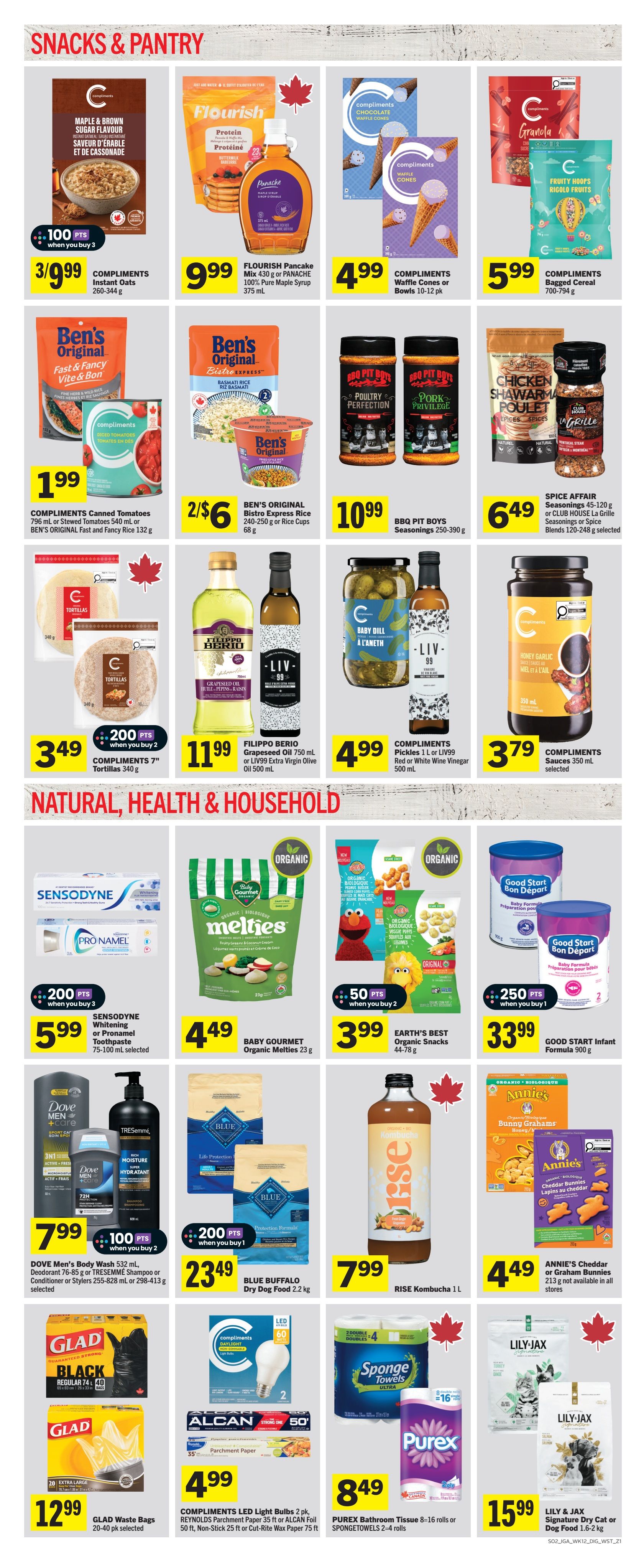 IGA (West) Flyer July 16 to 22