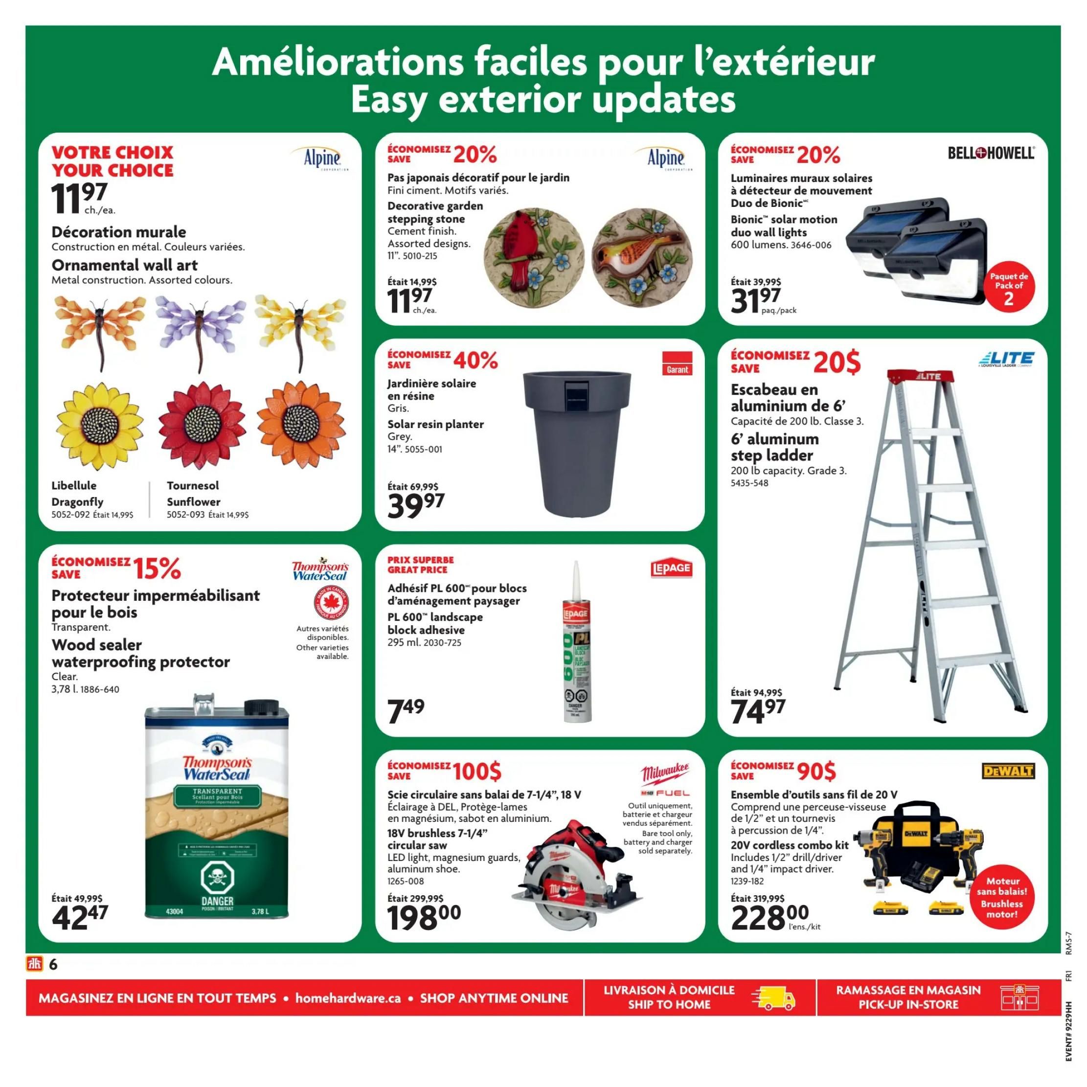 Home Hardware (QC) Flyer July 16 to 29