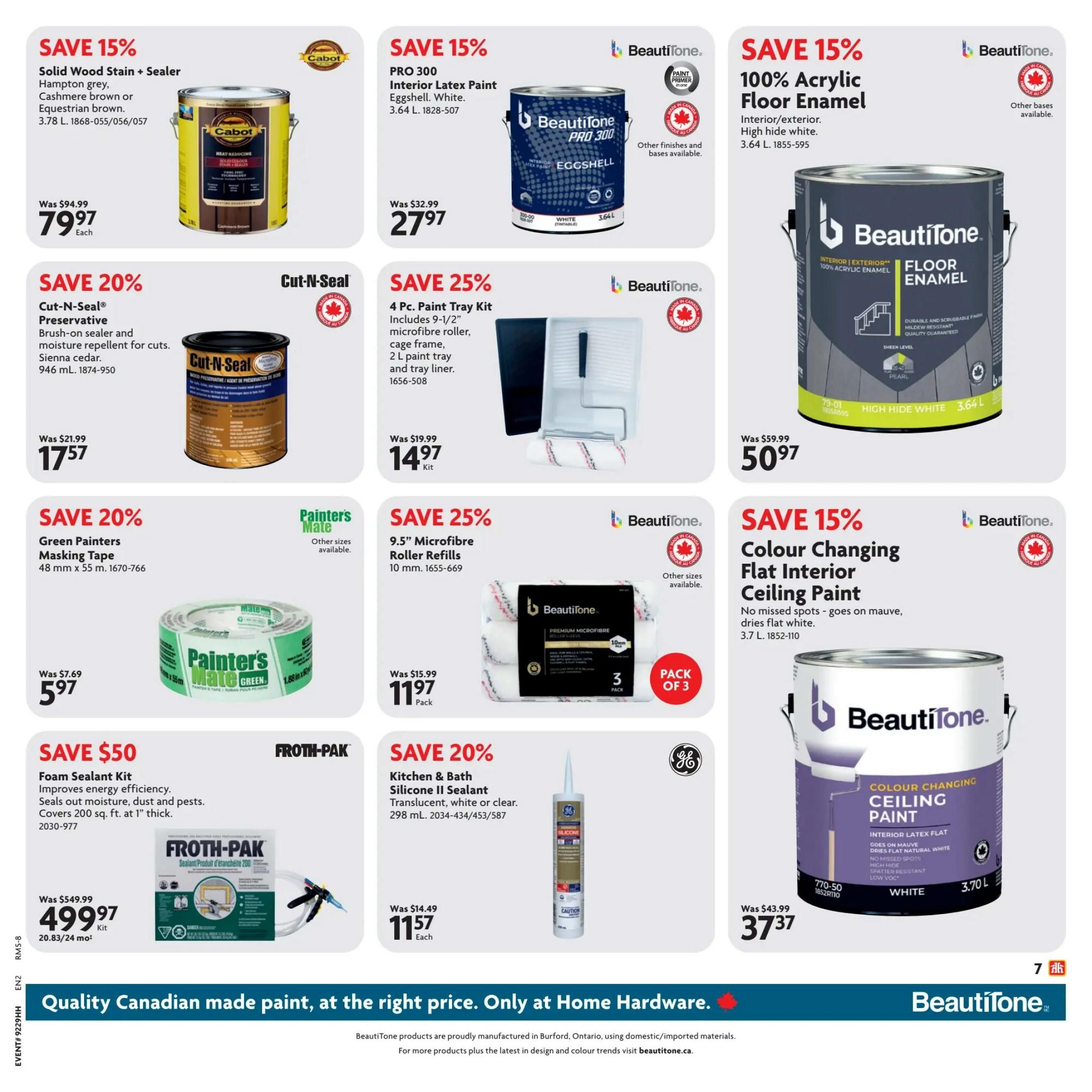 Home Hardware (Atlantic) Flyer July 16 to 29
