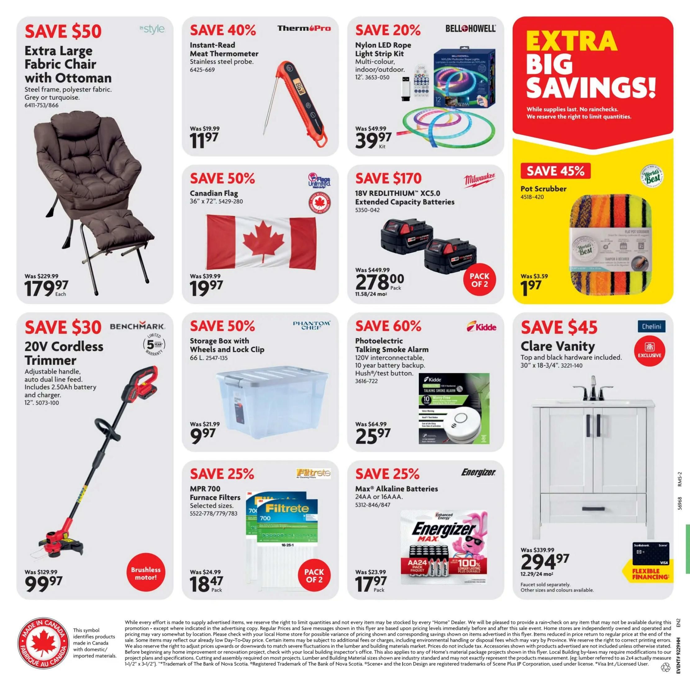 Home Hardware (Atlantic) Flyer July 16 to 29