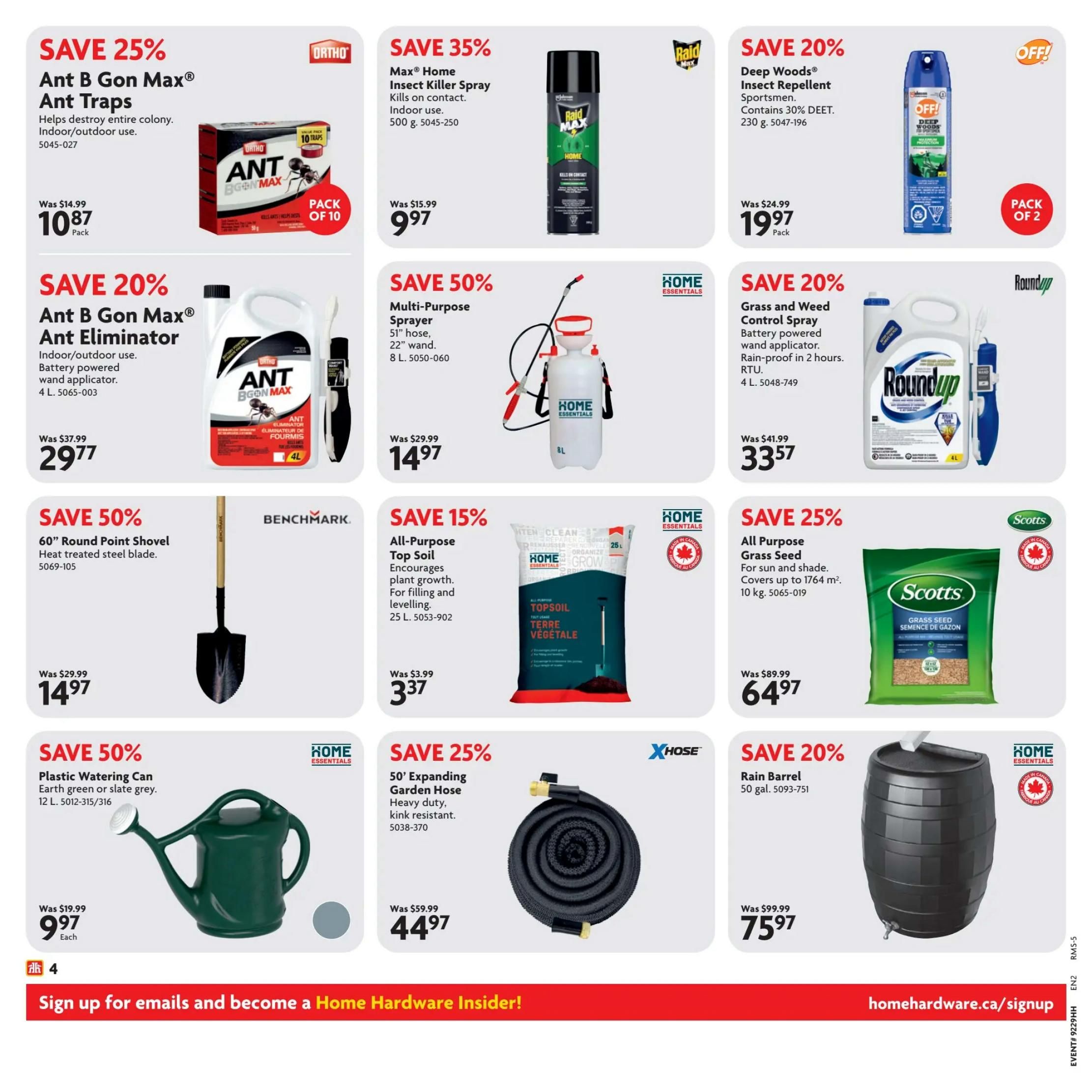Home Hardware (Atlantic) Flyer July 16 to 29
