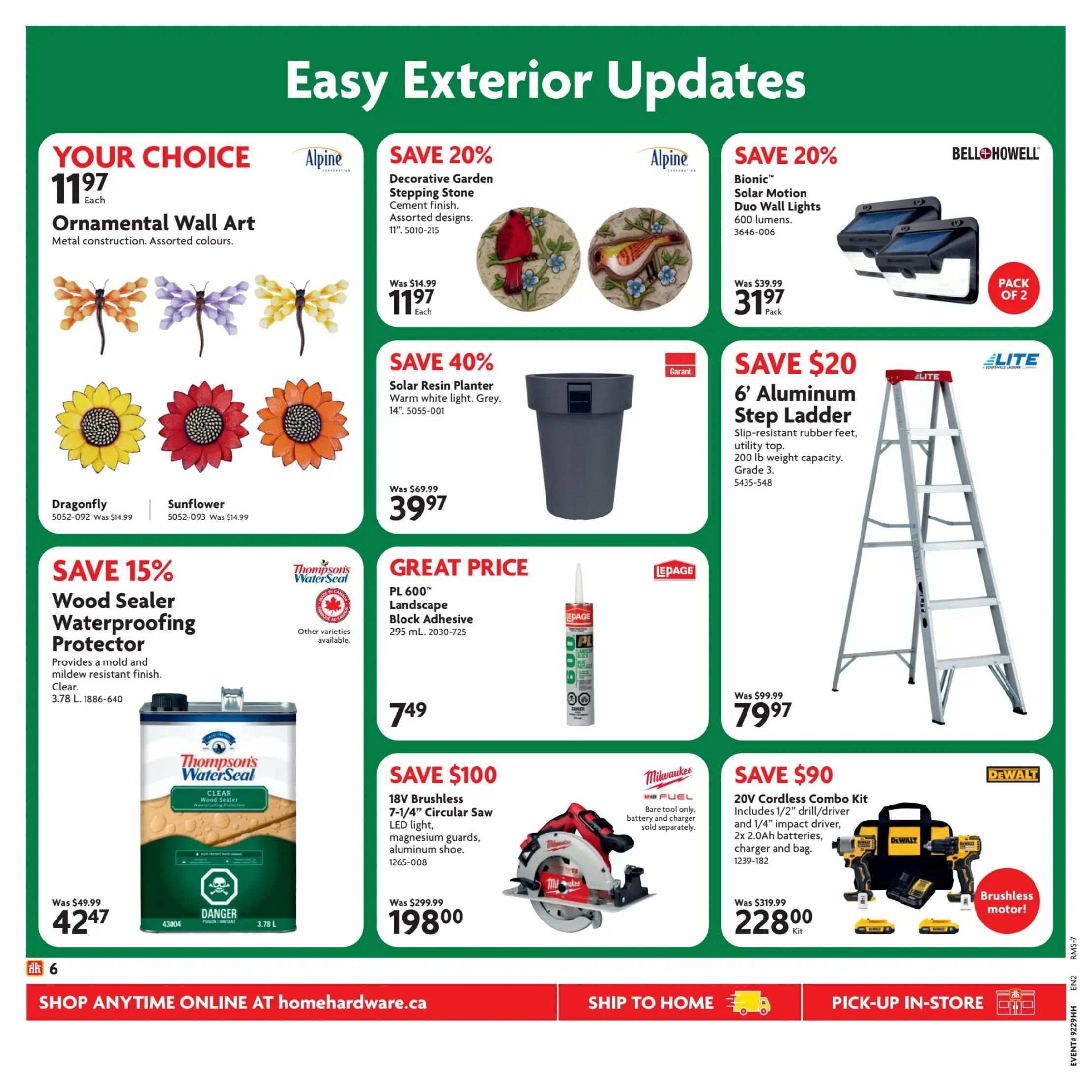 Home Hardware (Atlantic) Flyer July 16 to 29