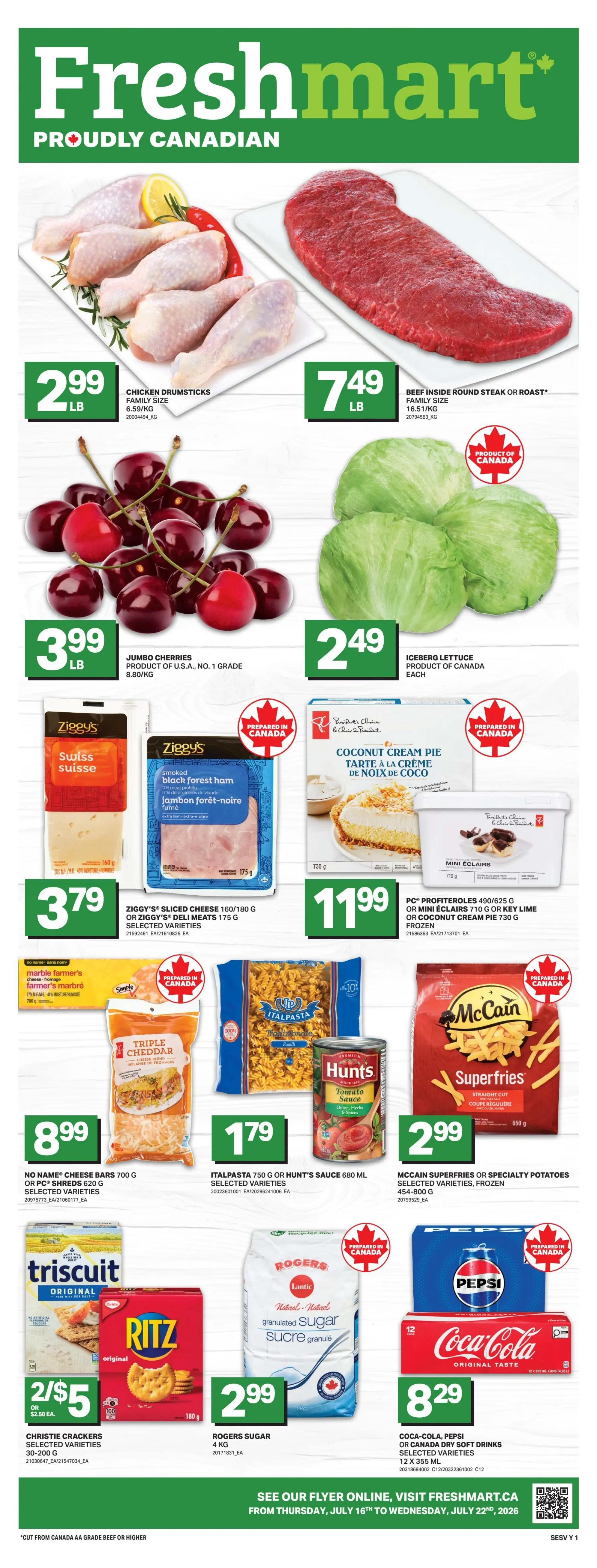 Freshmart (West) Flyer July 16 to 22
