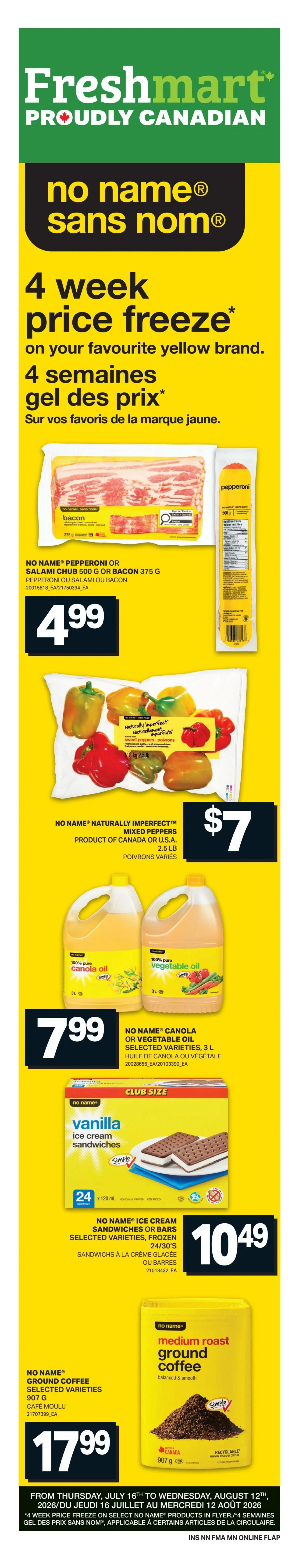 Freshmart (Atlantic) Flyer July 16 to 22