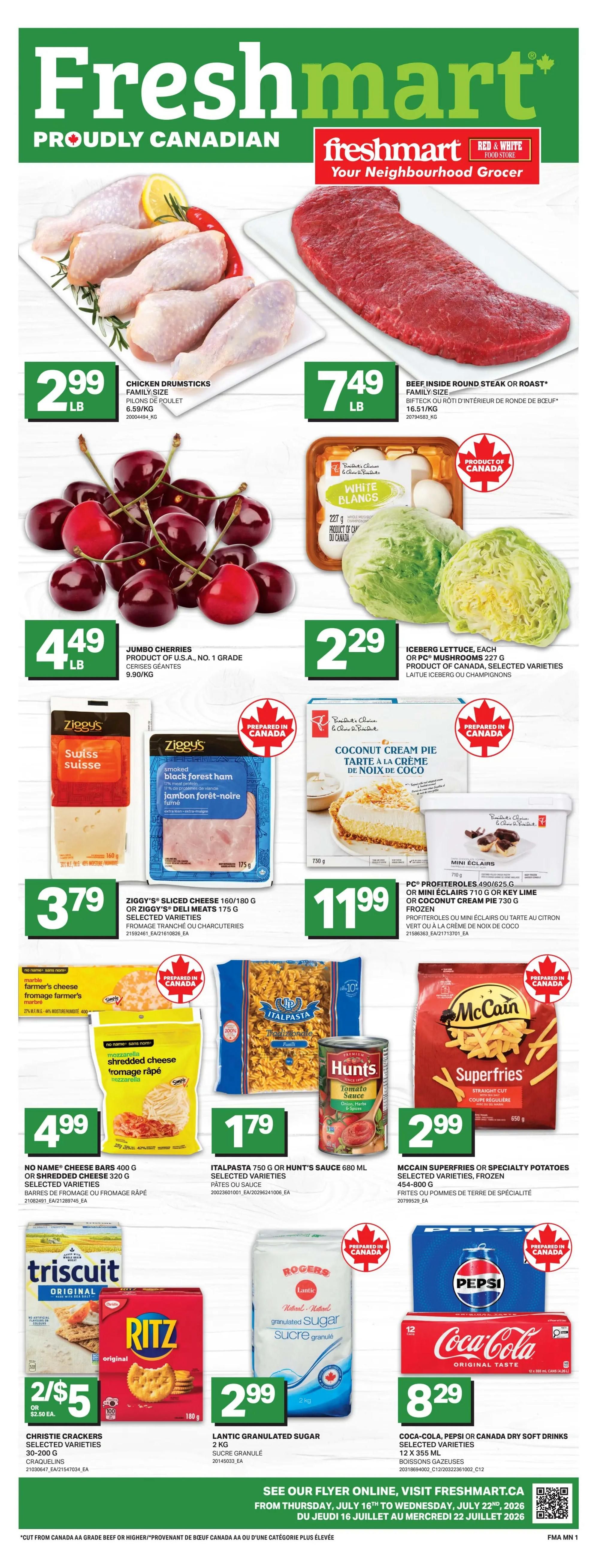 Freshmart (Atlantic) Flyer July 16 to 22