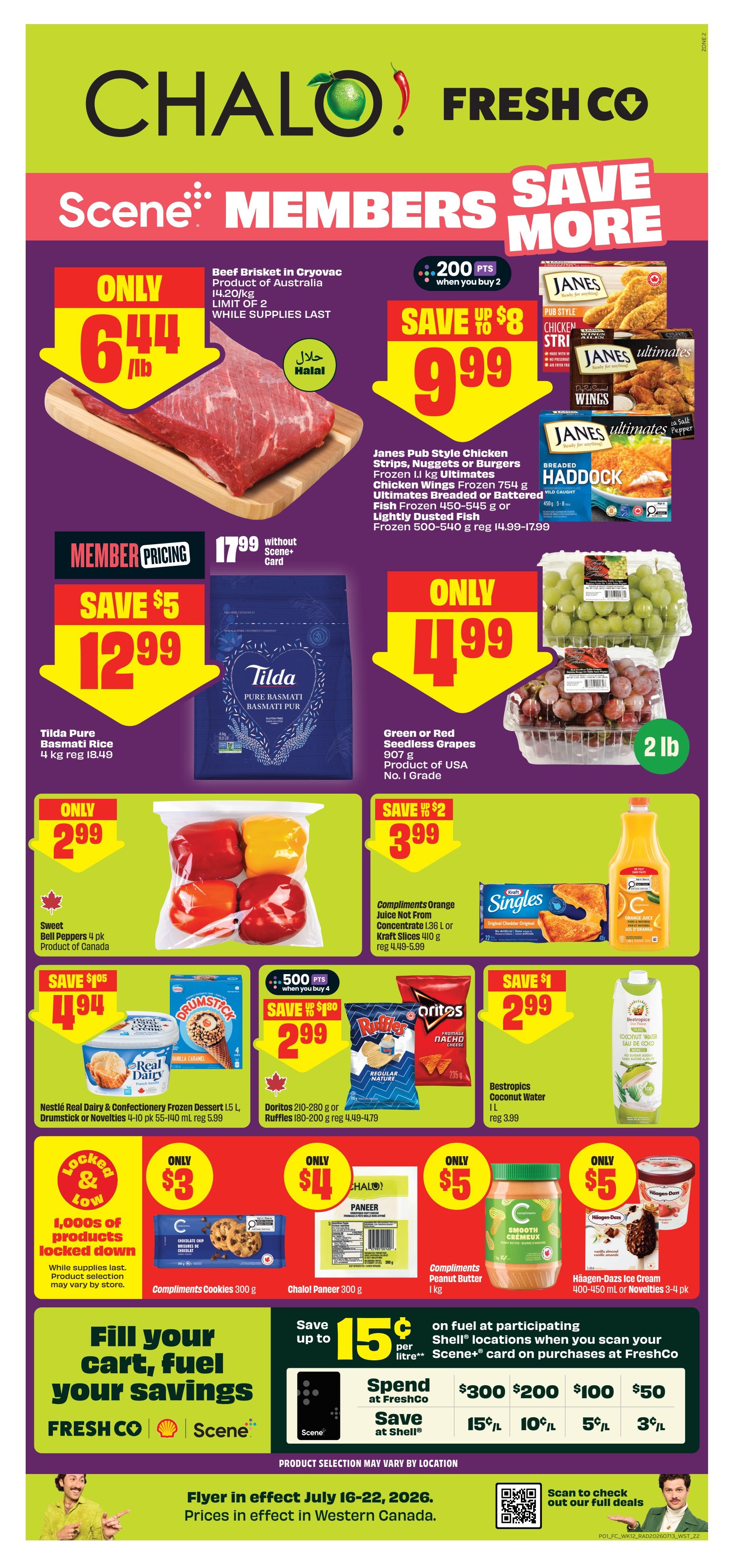 Chalo! FreshCo (West) Flyer July 16 to 22