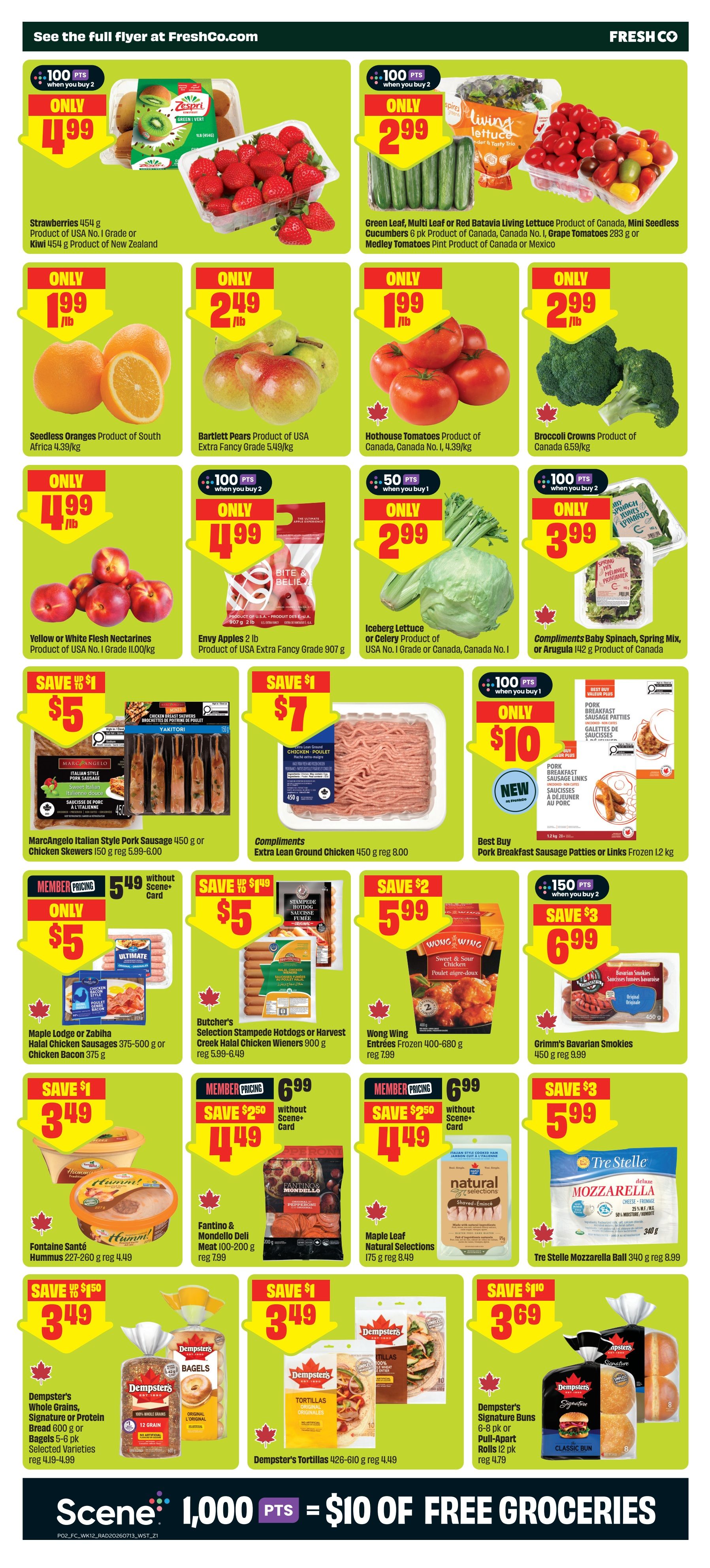FreshCo (West) Flyer July 16 to 22