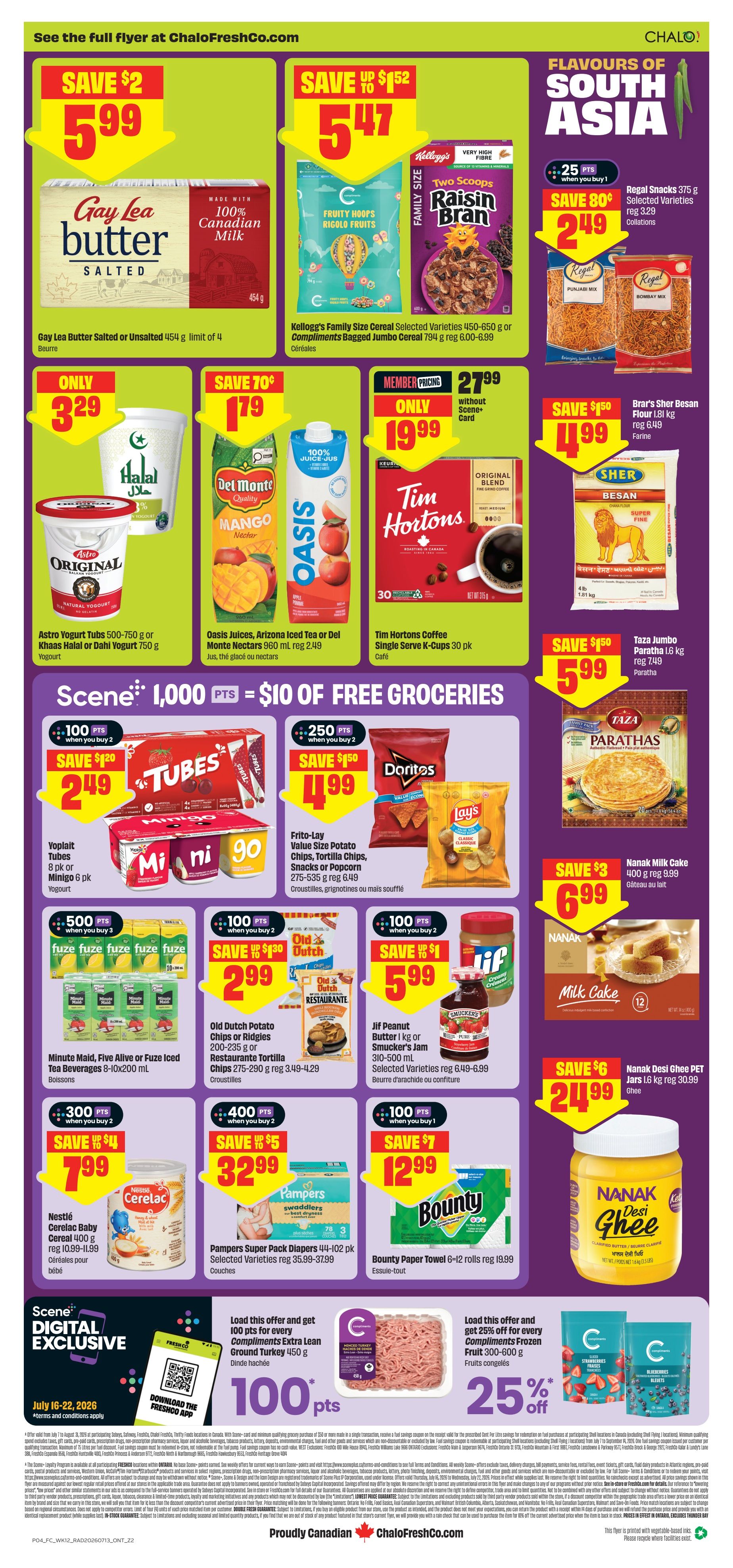 Chalo! FreshCo (ON) Flyer July 16 to 22