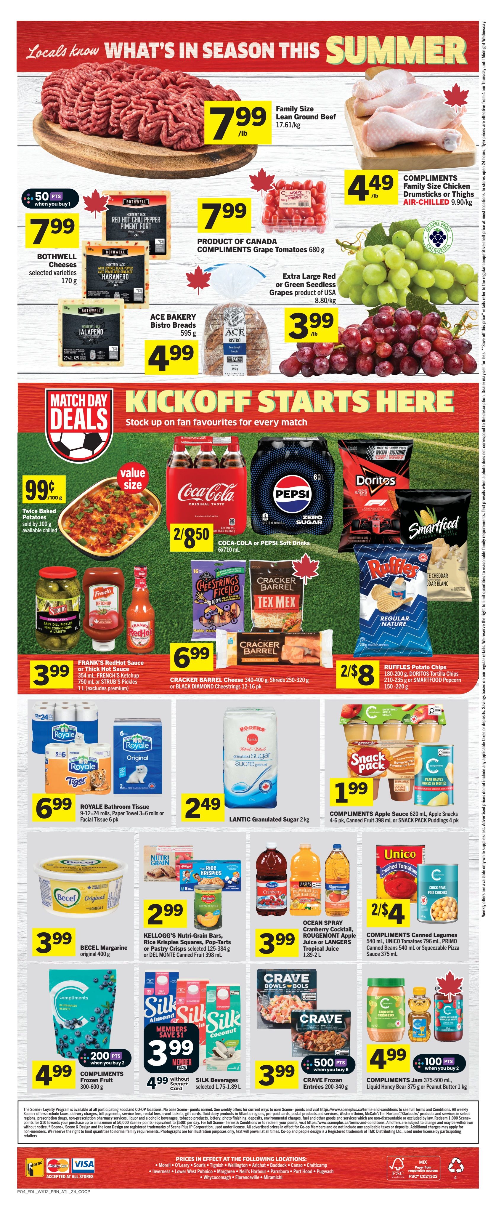 Foodland Co-op Flyer July 16 to 22