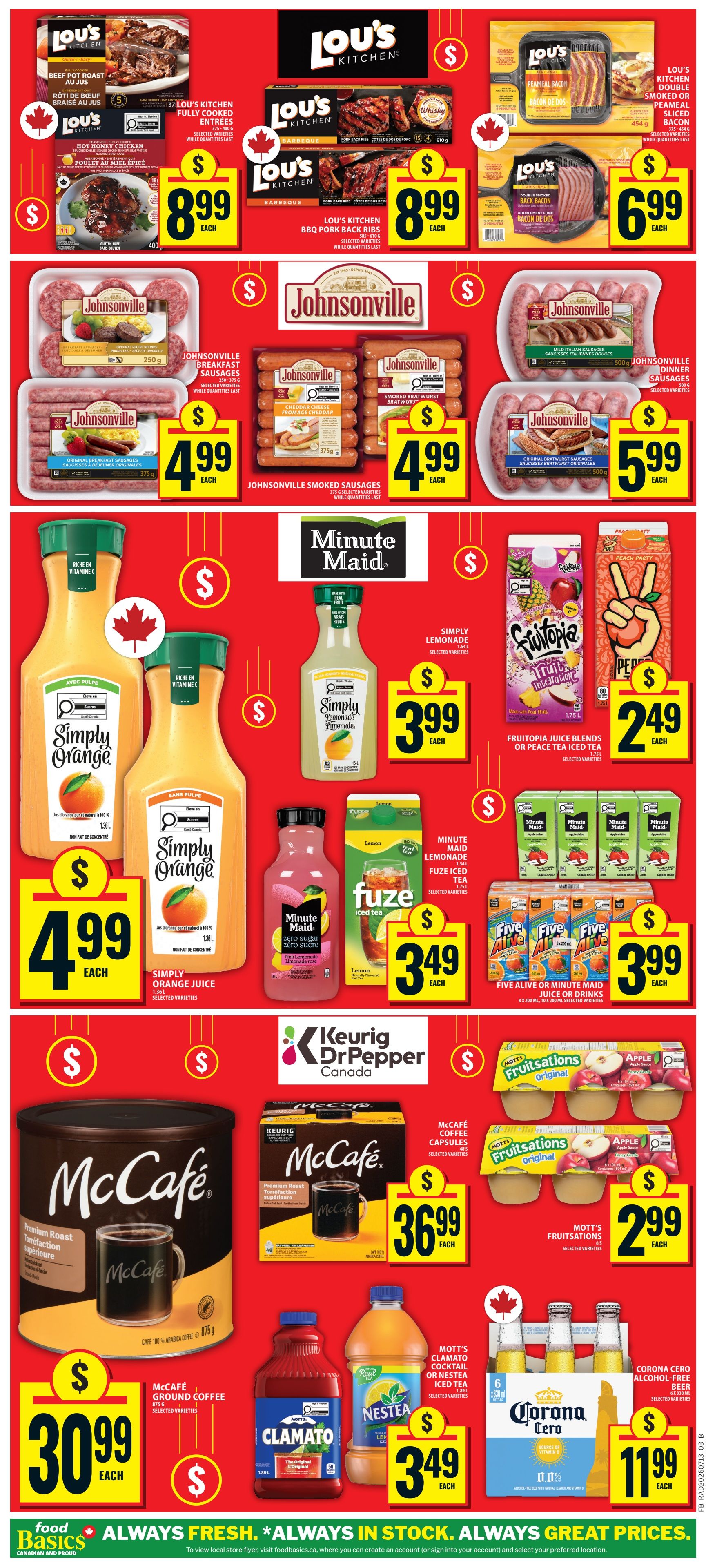 Food Basics Flyer July 16 to 22