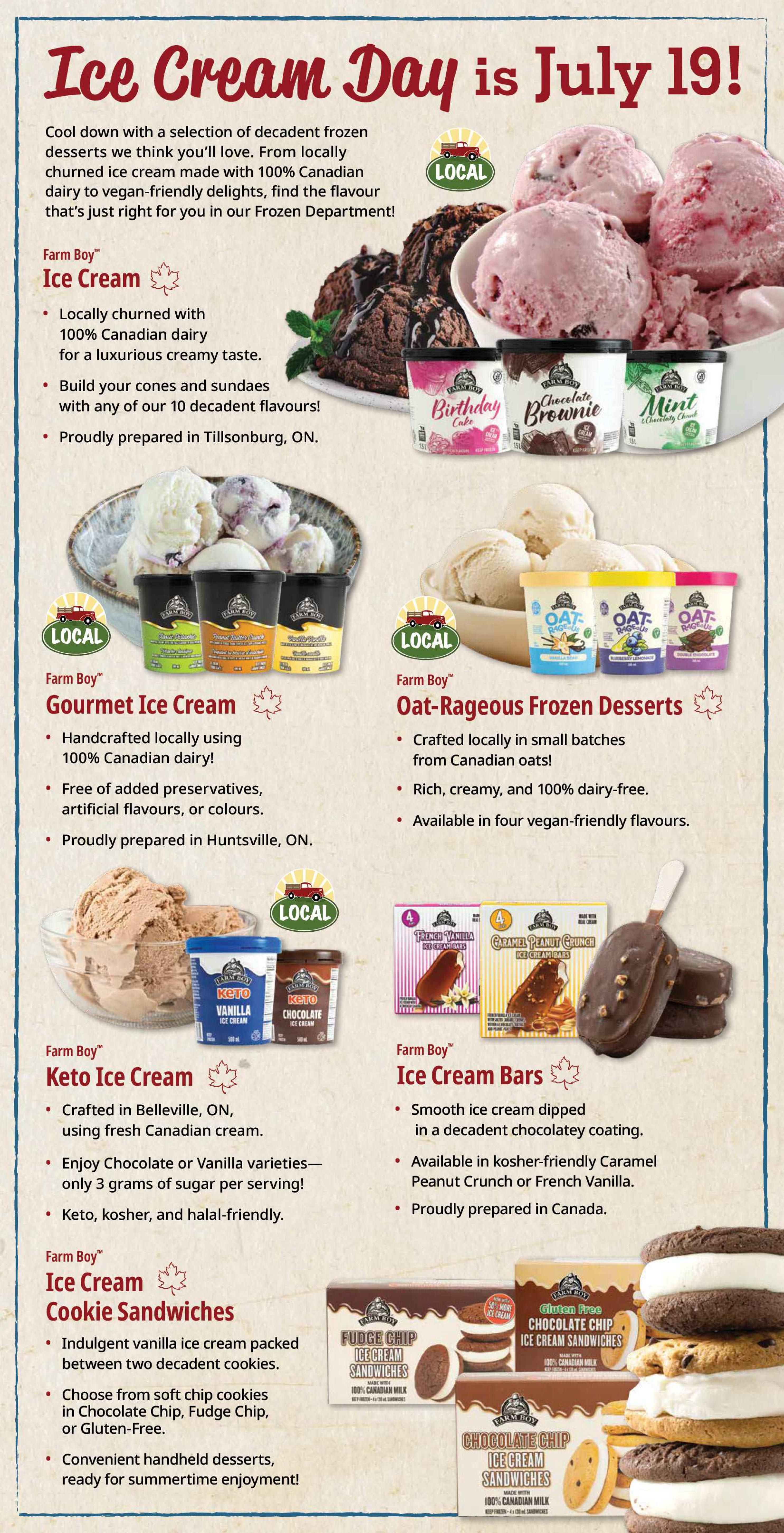 Farm Boy Flyer July 16 to 22