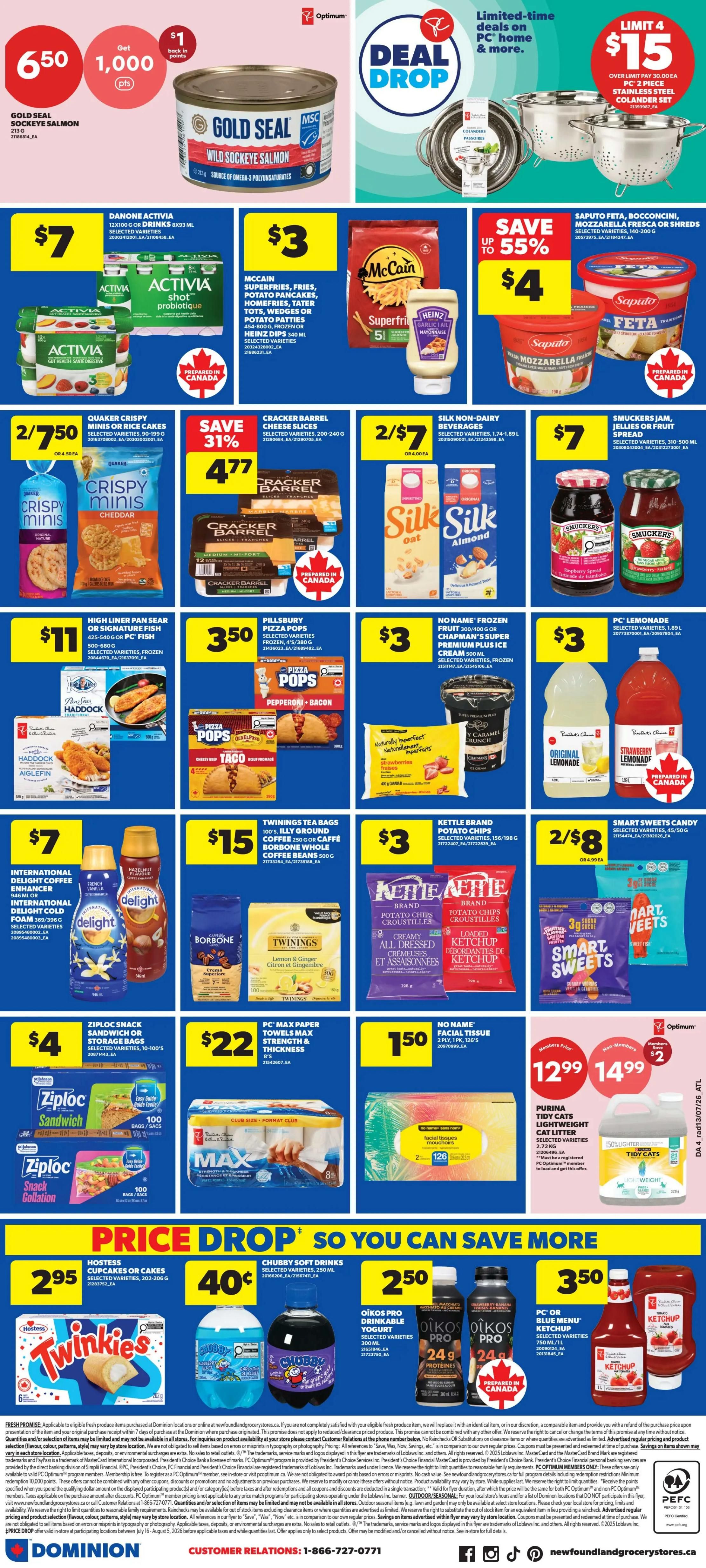 Dominion Flyer July 16 to 22