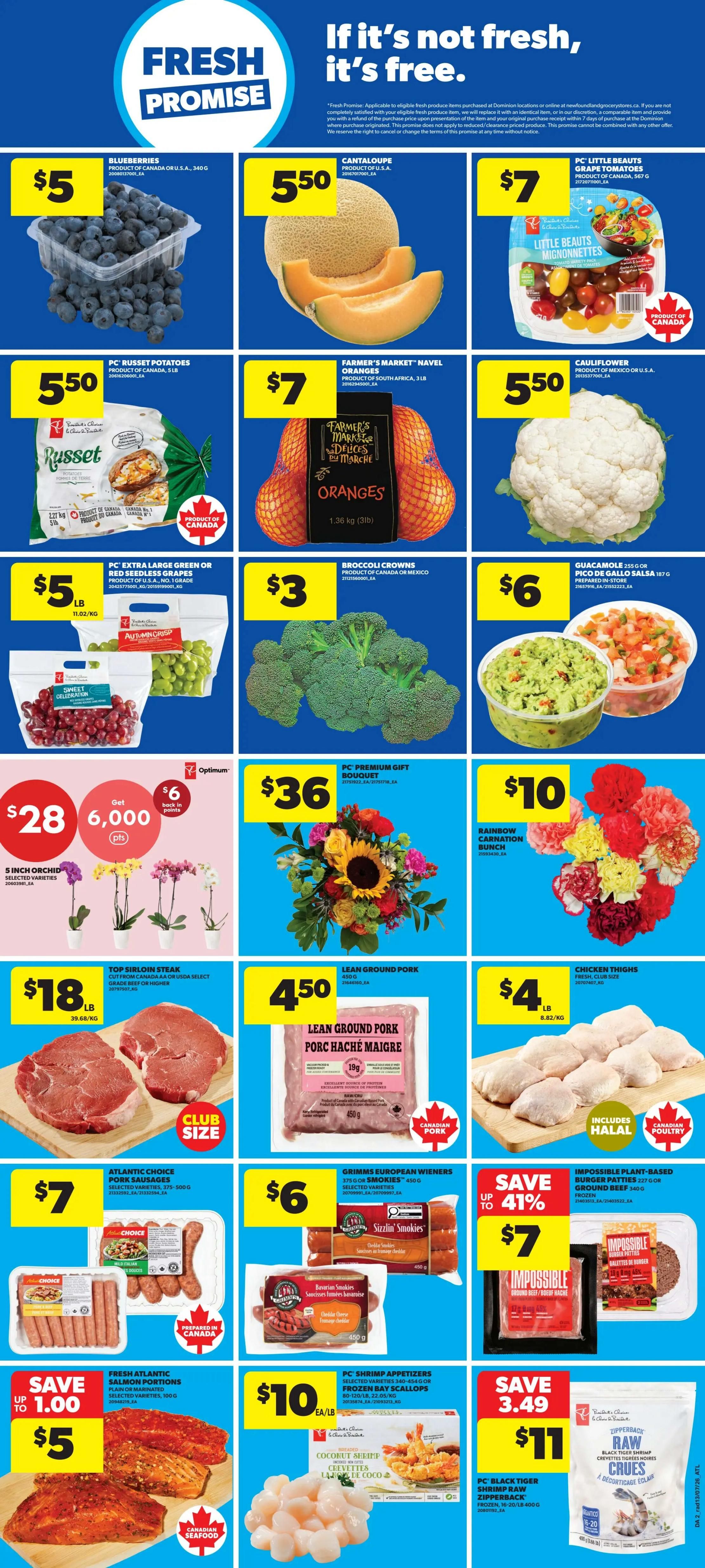 Dominion Flyer July 16 to 22