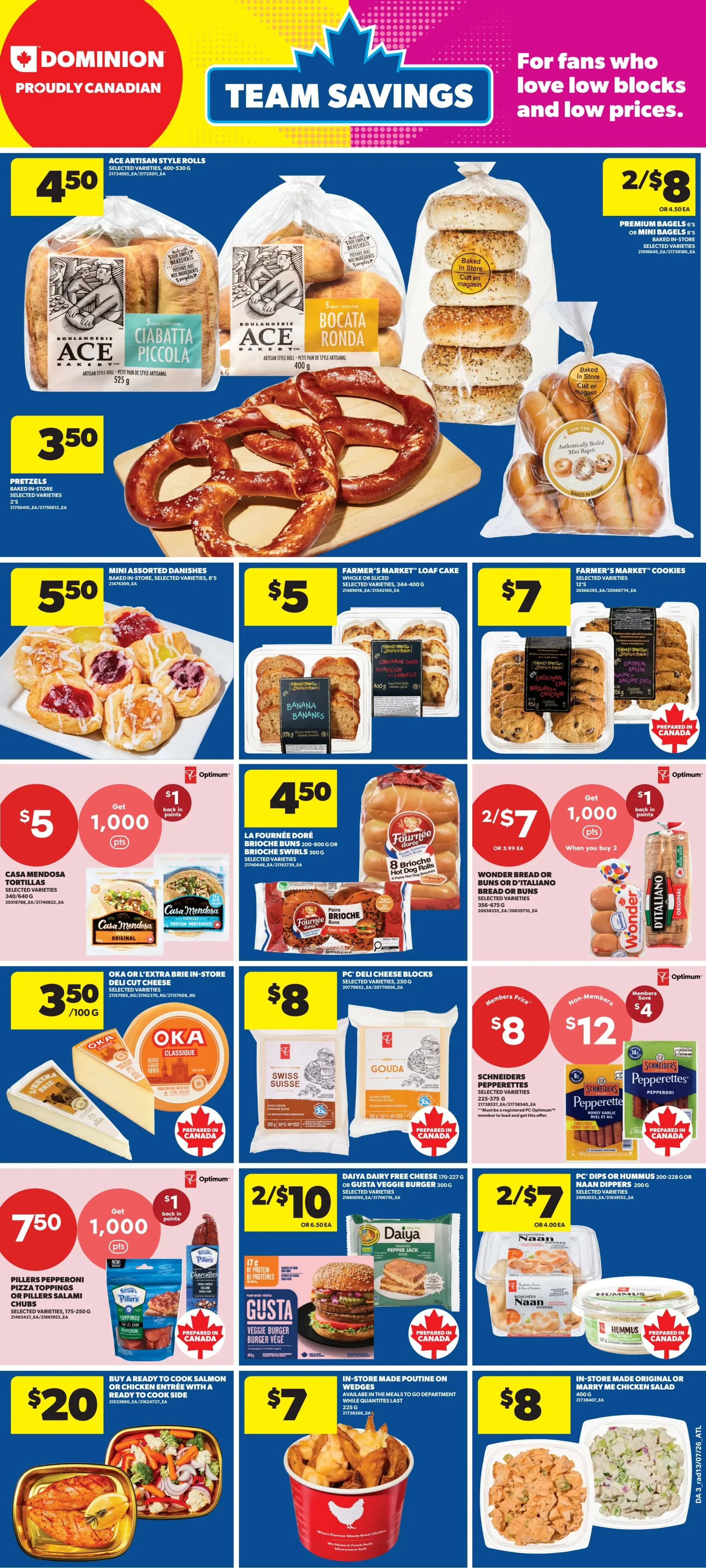 Dominion Flyer July 16 to 22