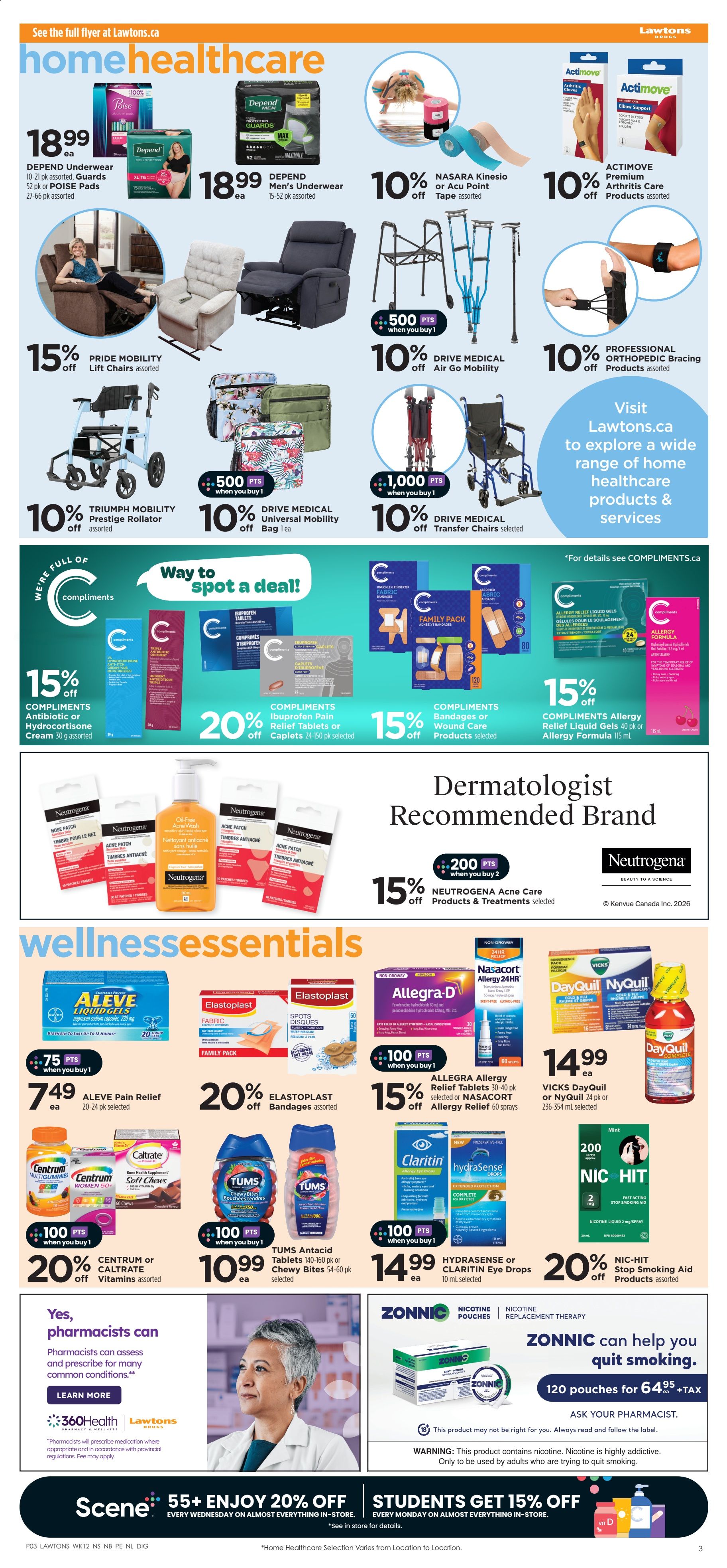 Lawtons Drugs (PE) Flyer July 17 to 23