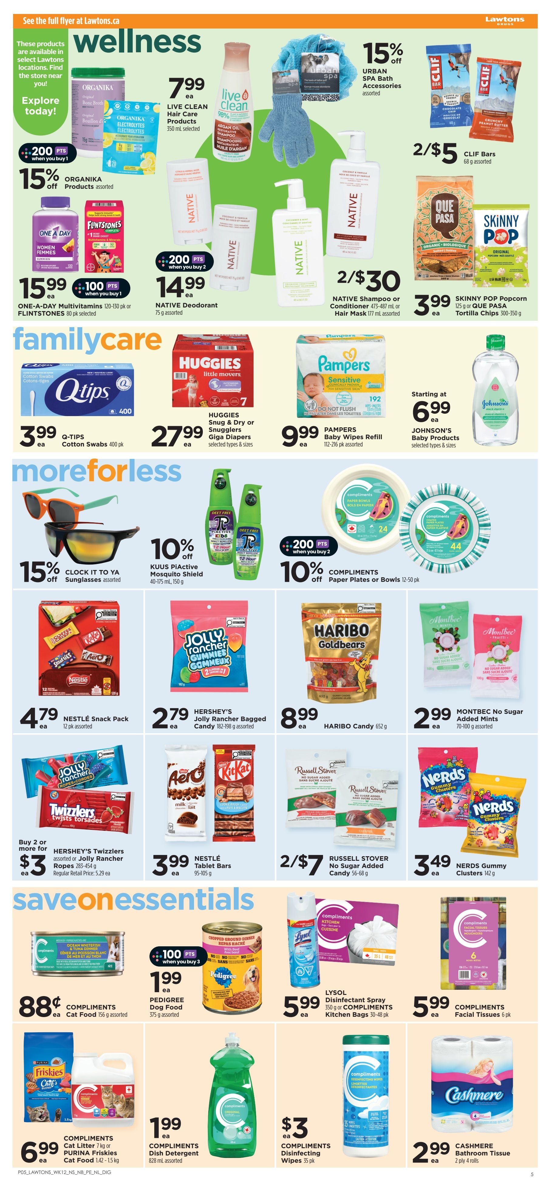 Lawtons Drugs (PE) Flyer July 17 to 23