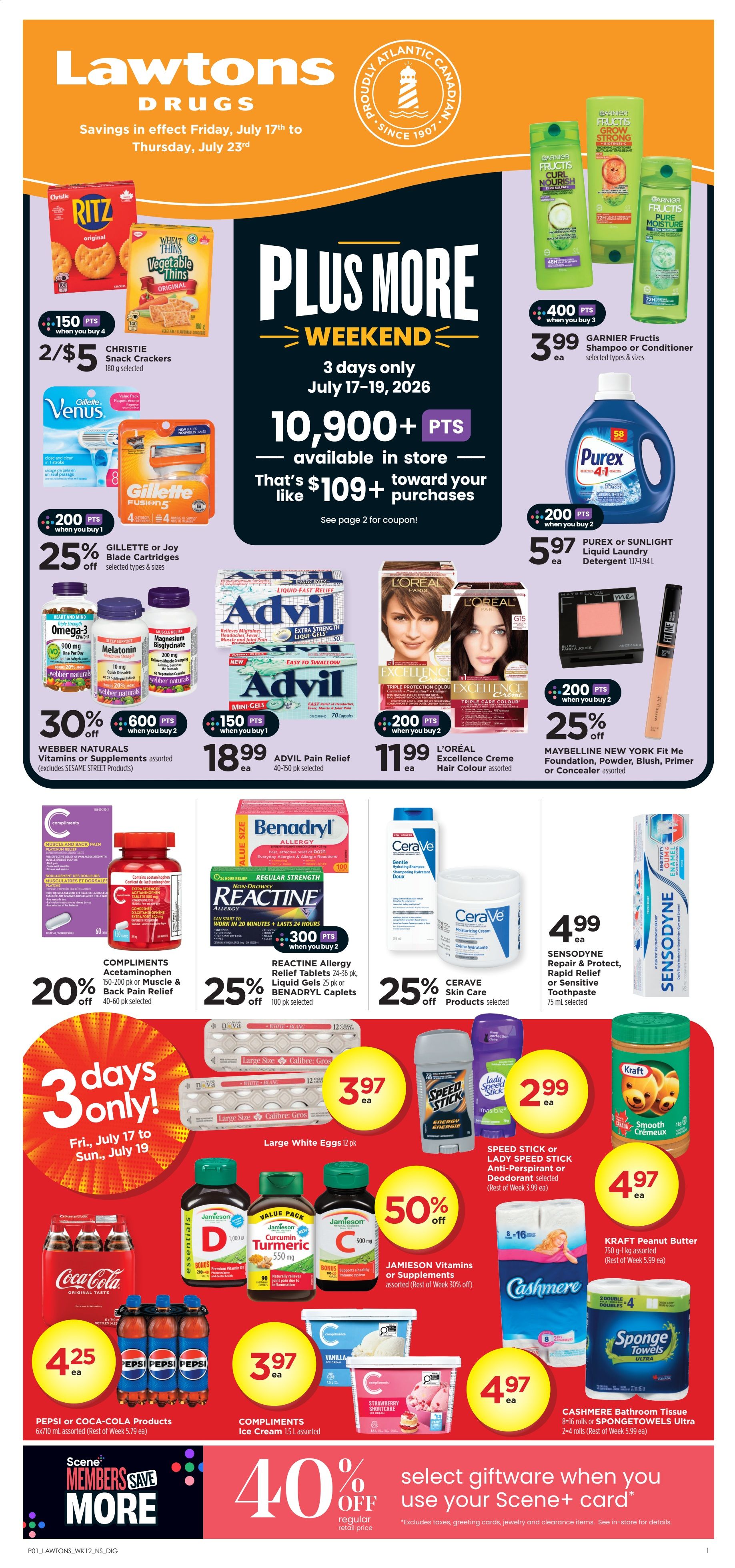 Lawtons Drugs (NS) Flyer July 17 to 23