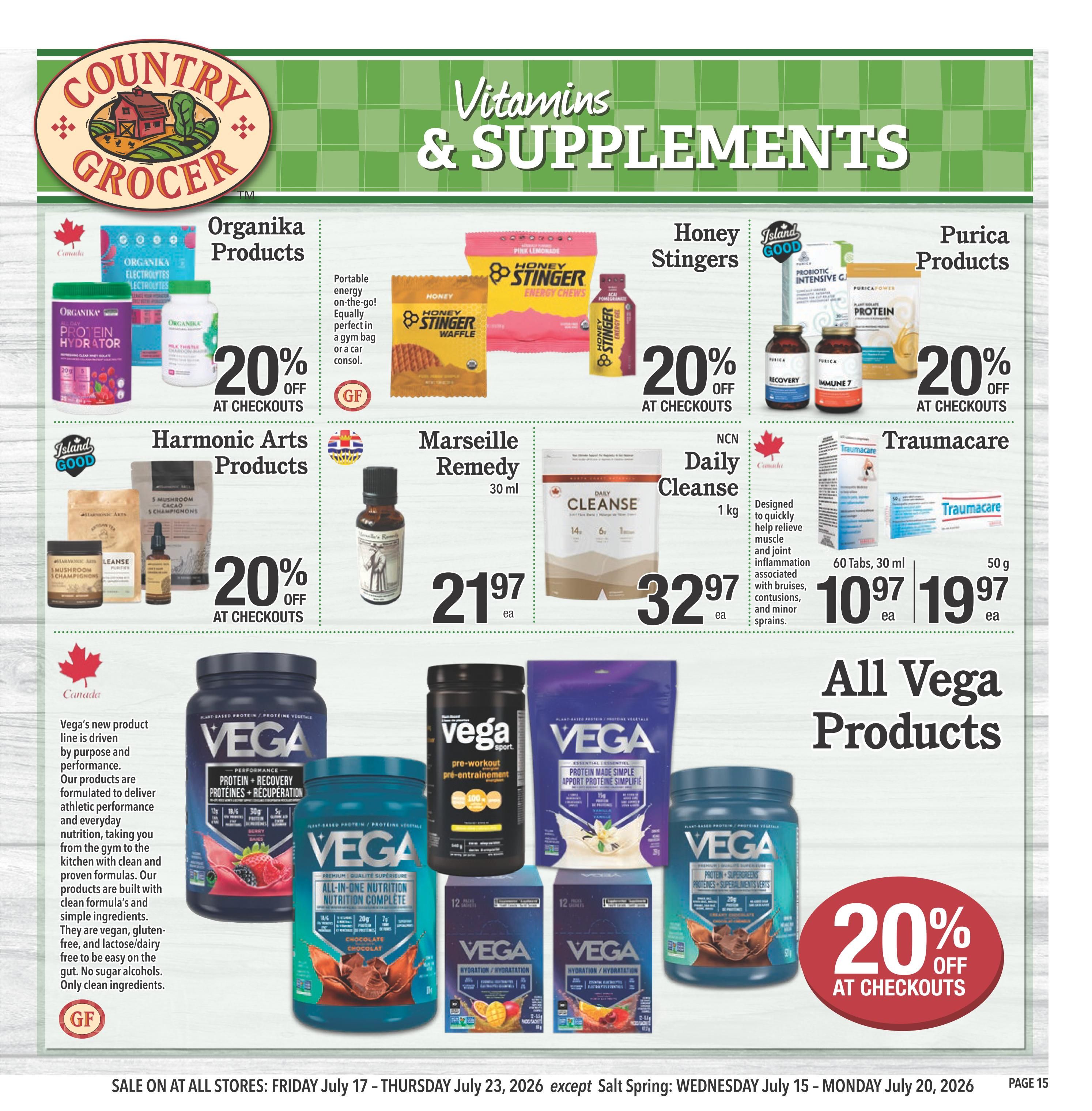 Country Grocer Flyer July 17 to 23