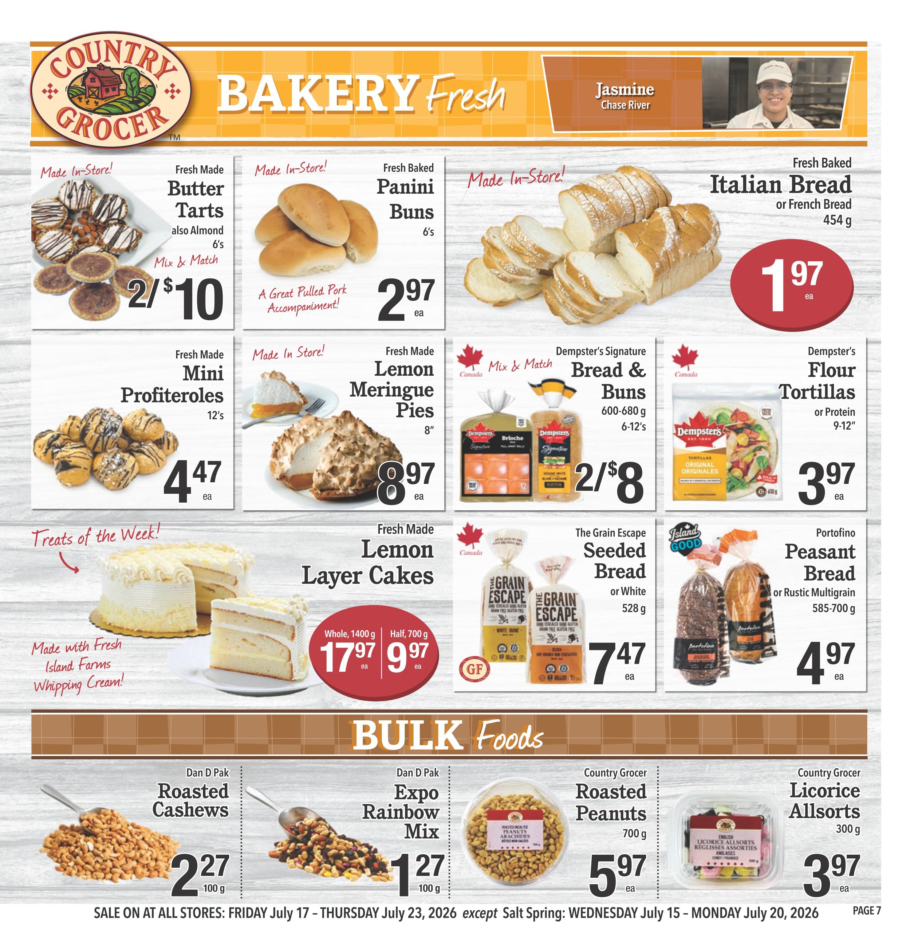 Country Grocer Flyer July 17 to 23