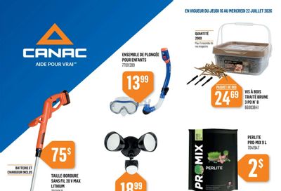 Canac Flyer July 16 to 22