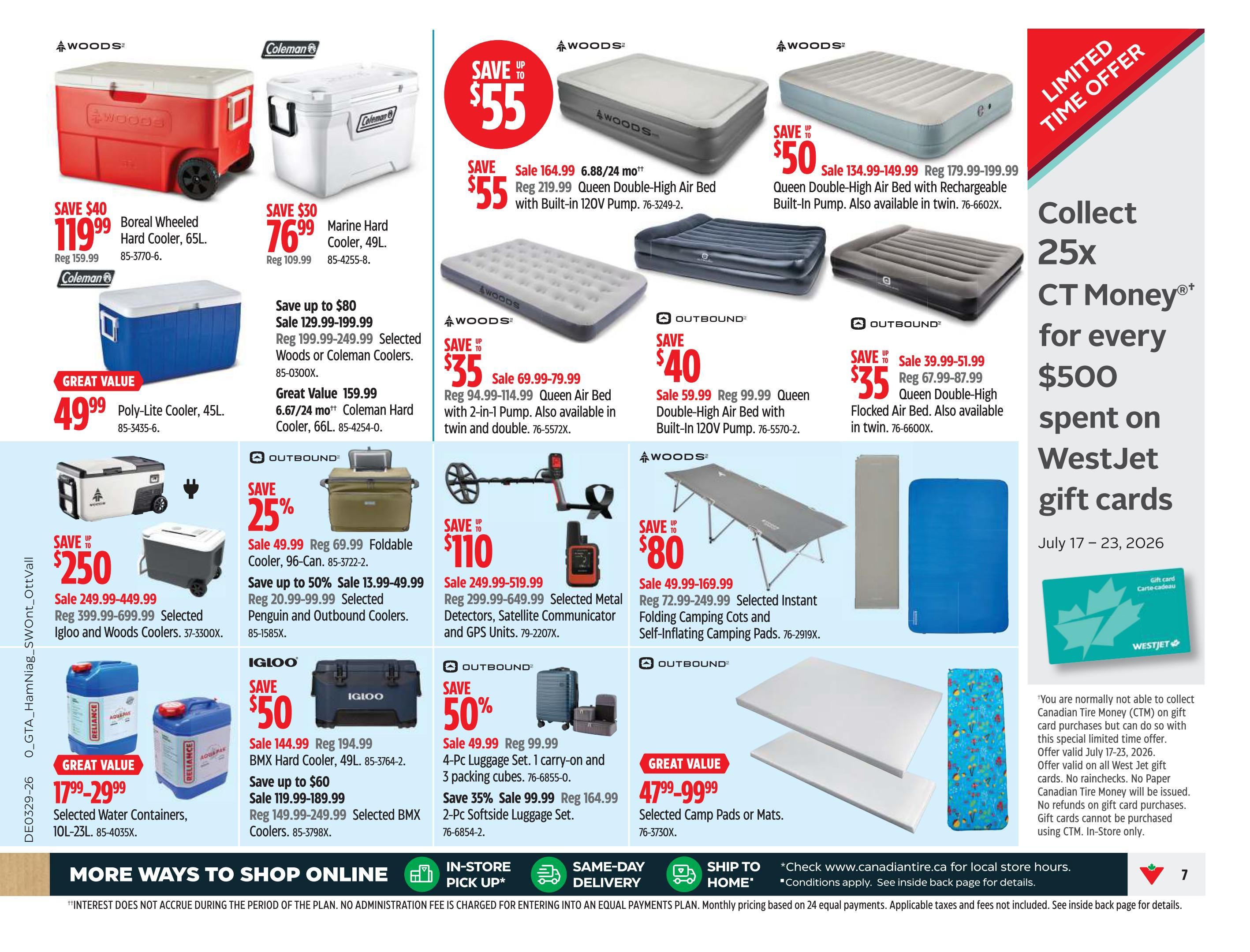 Canadian Tire (ON) Flyer July 17 to 23