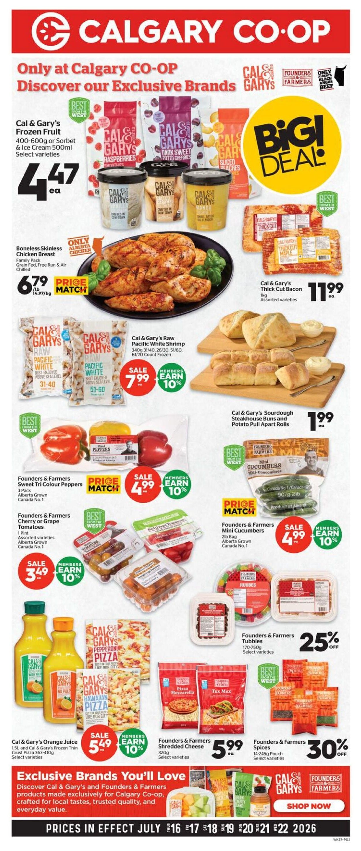 Calgary Co-op Flyer July 16 to 22