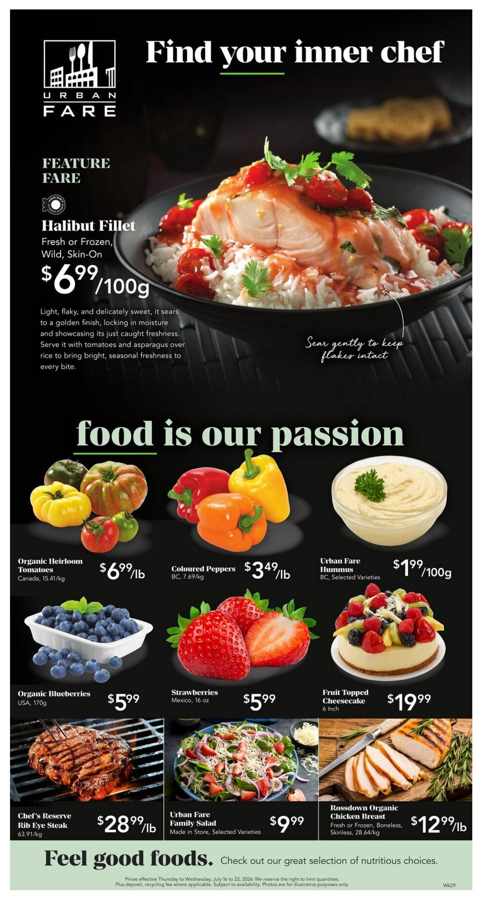 Urban Fare Flyer July 16 to 22