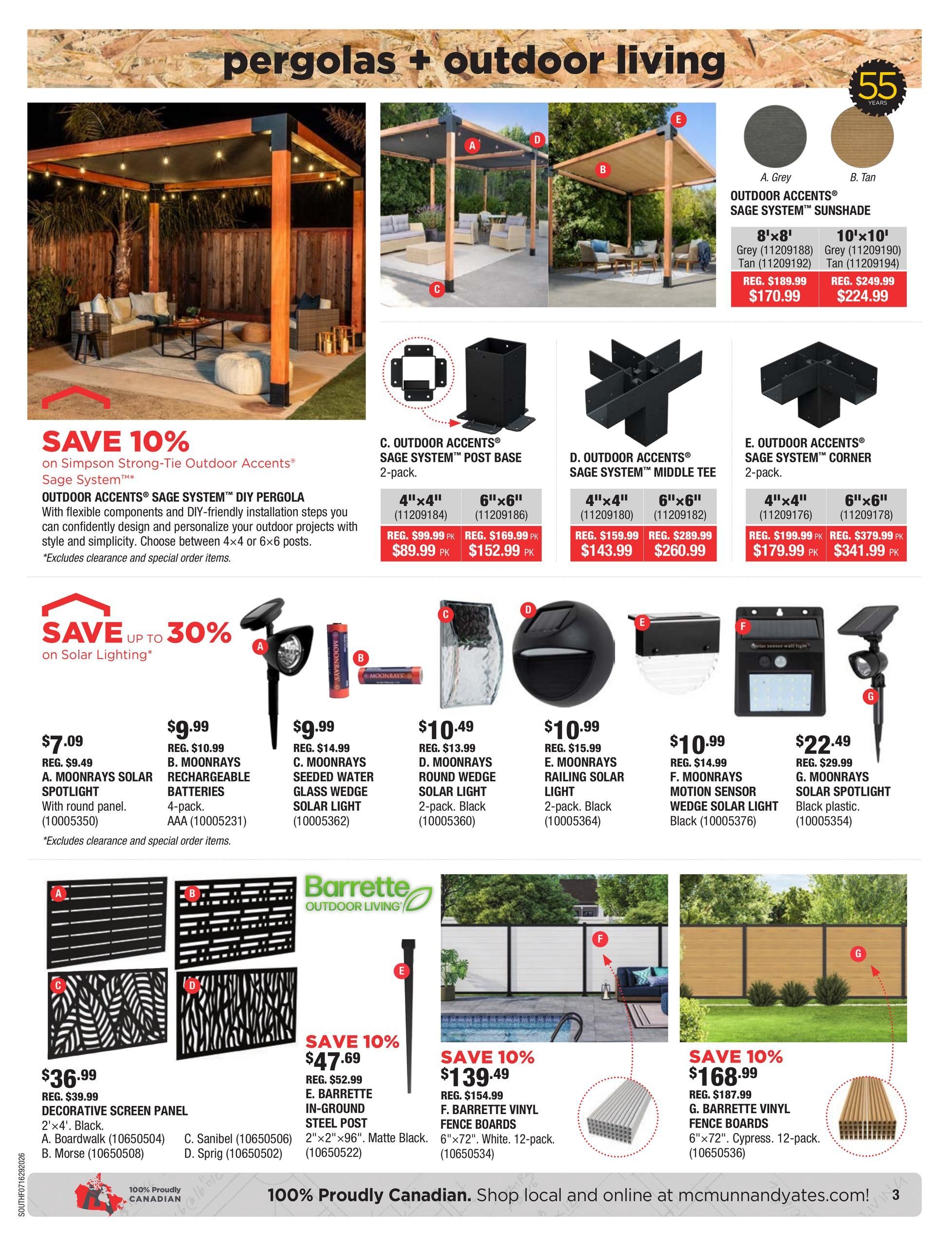McMunn & Yates Building Supplies Flyer July 16 to 29