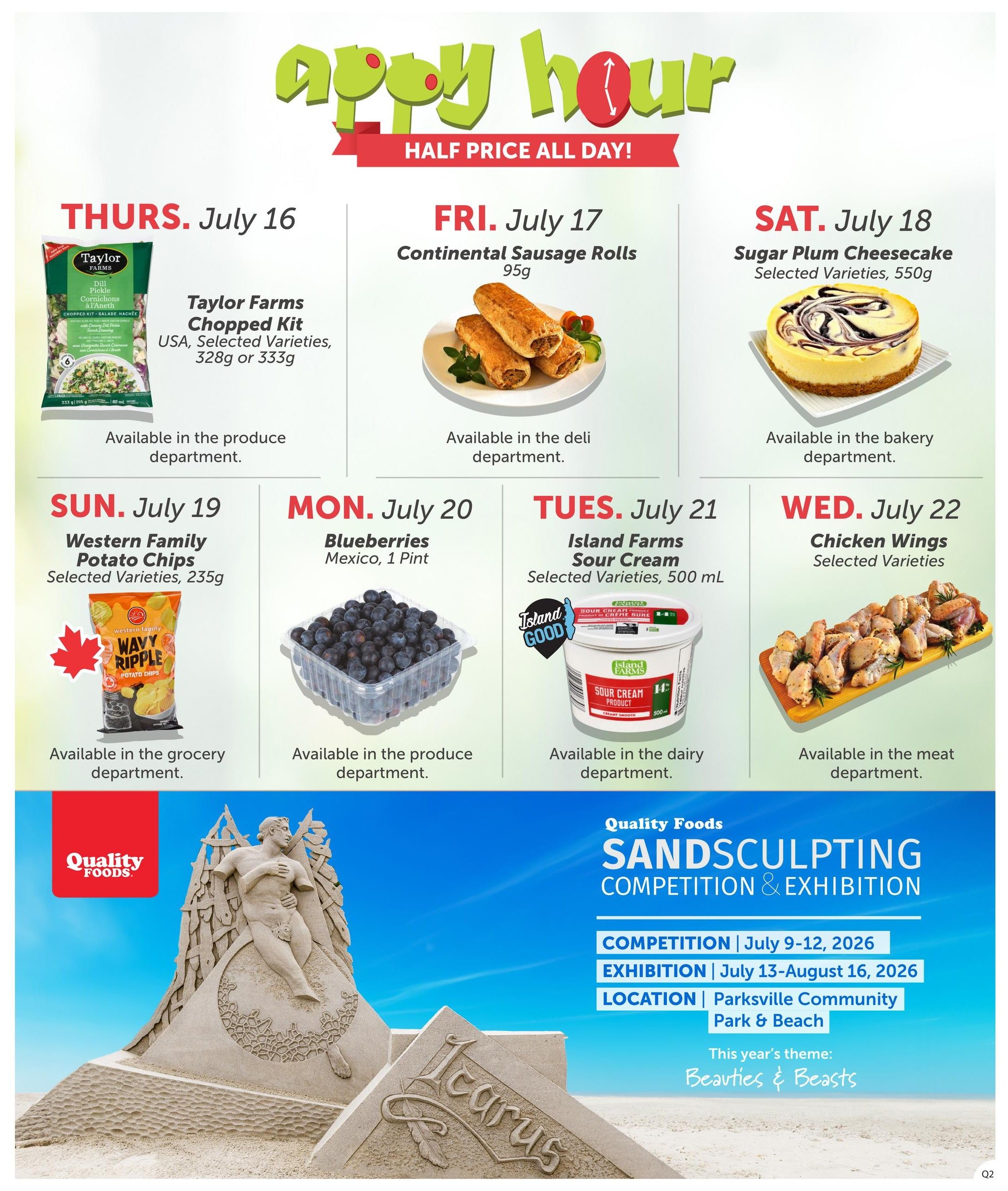 Quality Foods Flyer July 16 to 22