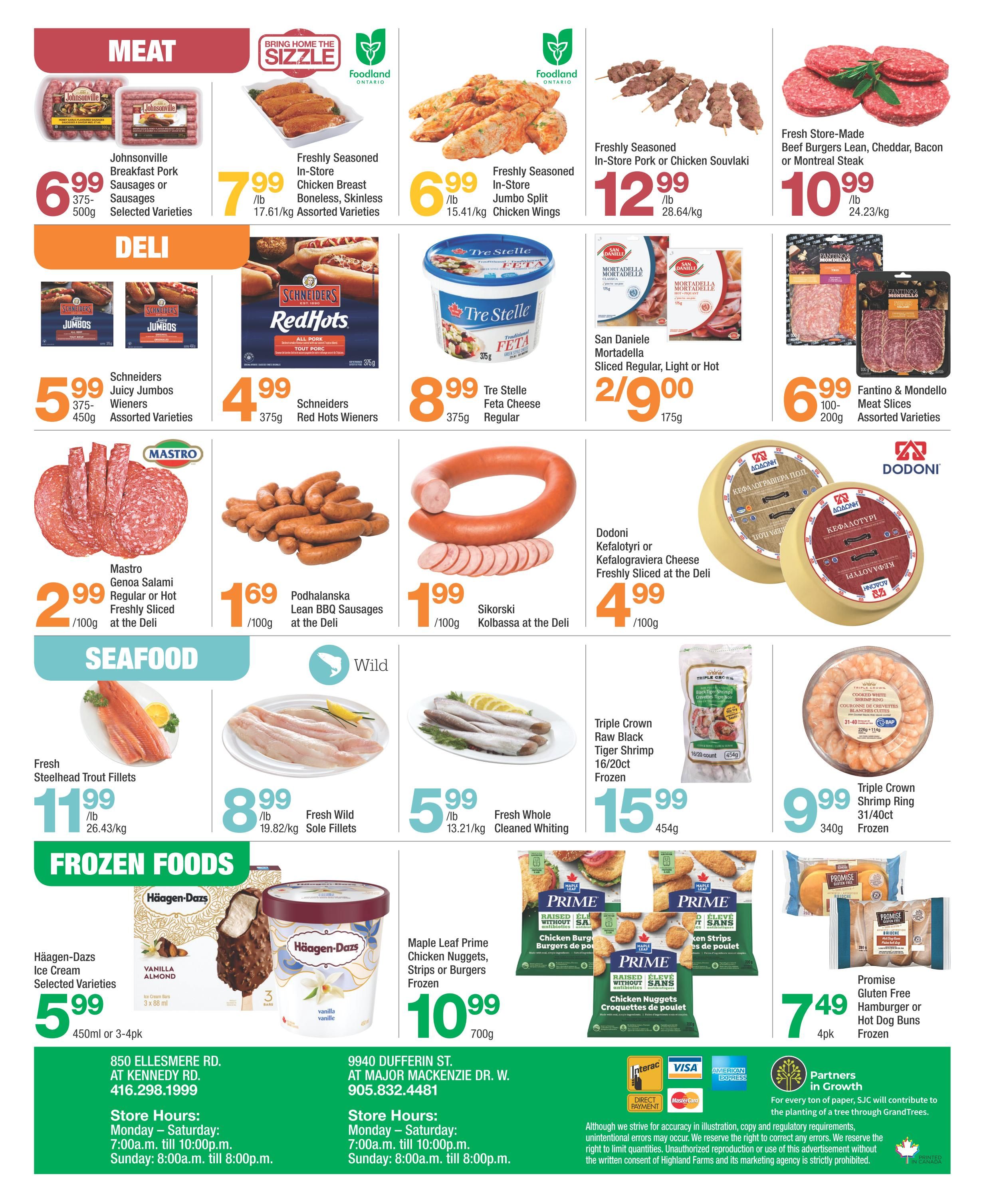 Highland Farms Flyer July 16 to 22