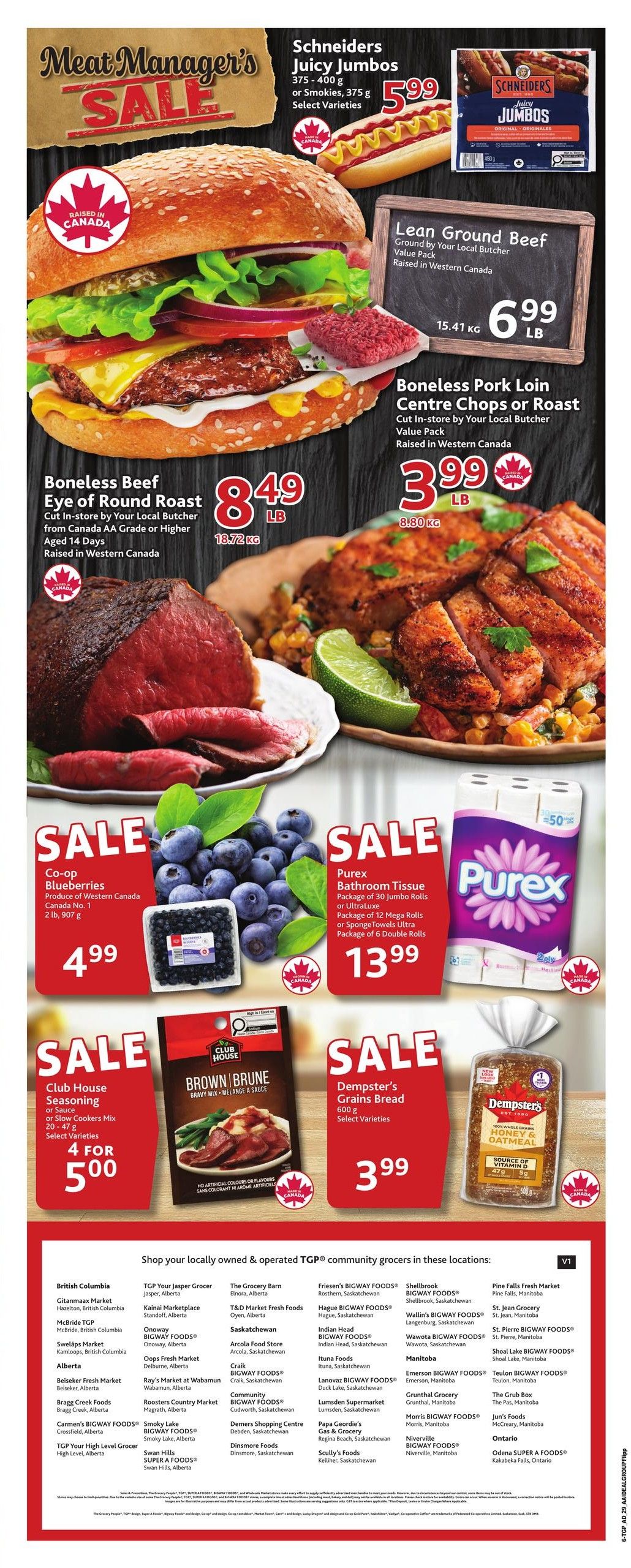 TGP The Grocery People Flyer July 16 to 22