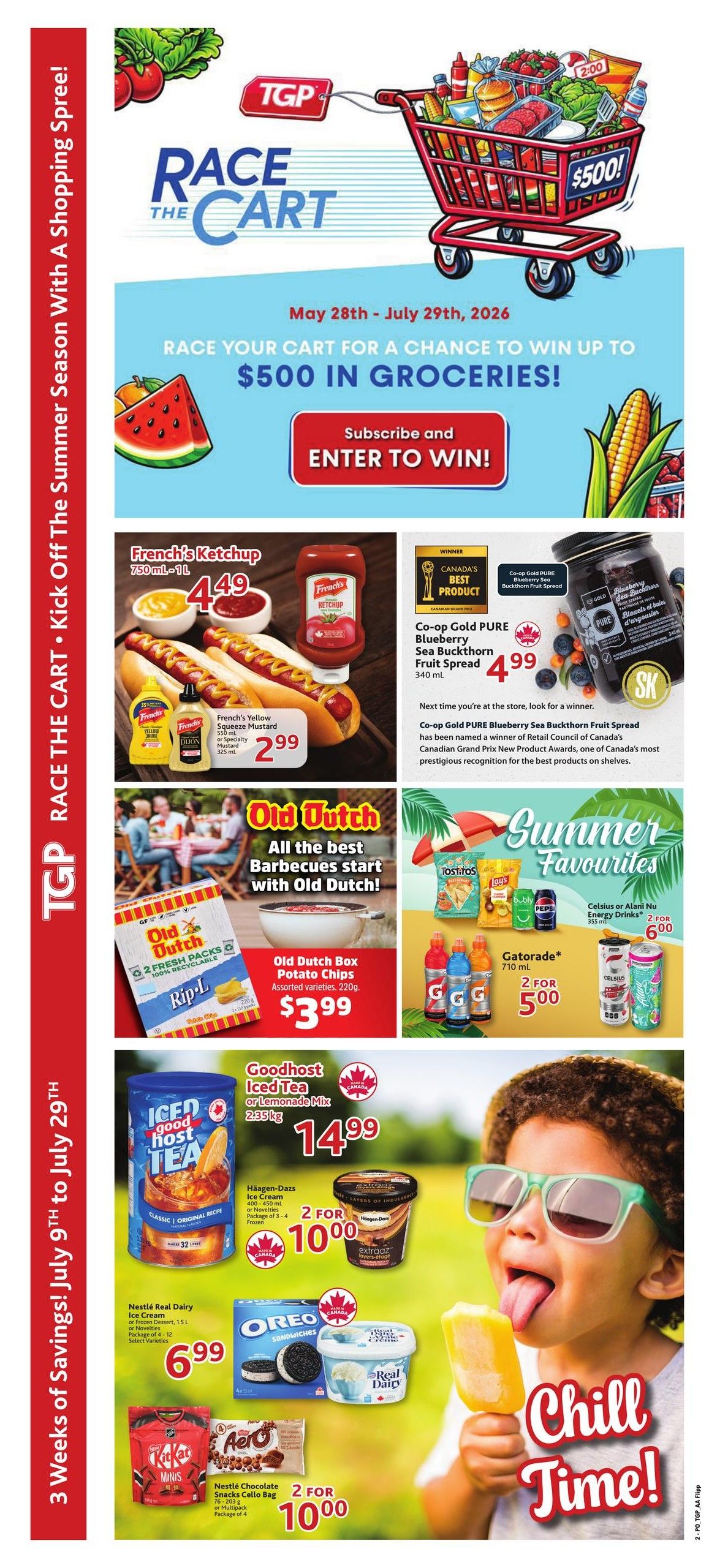 TGP The Grocery People Flyer July 16 to 22