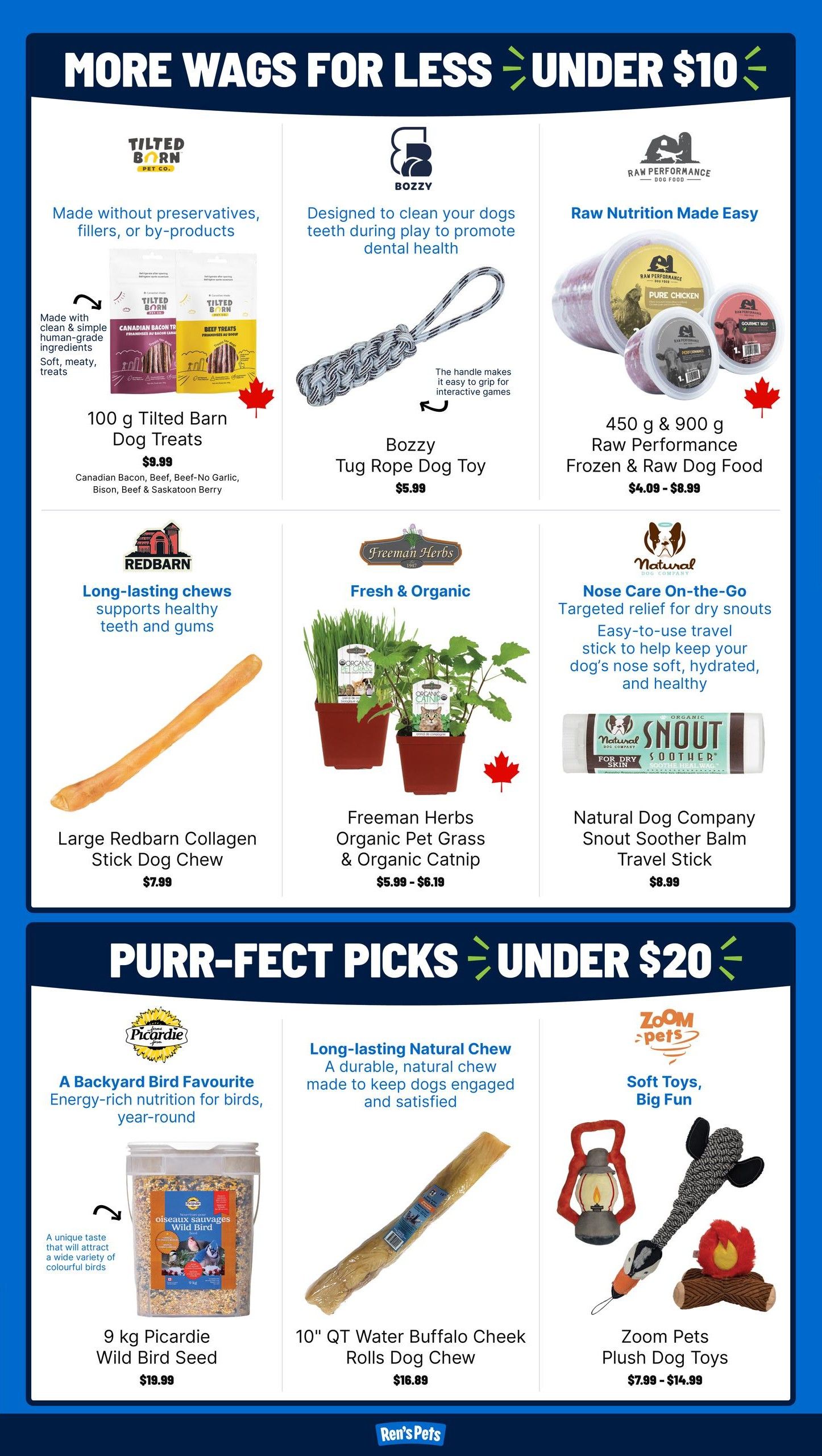 Ren's Pets Flyer July 16 to 29