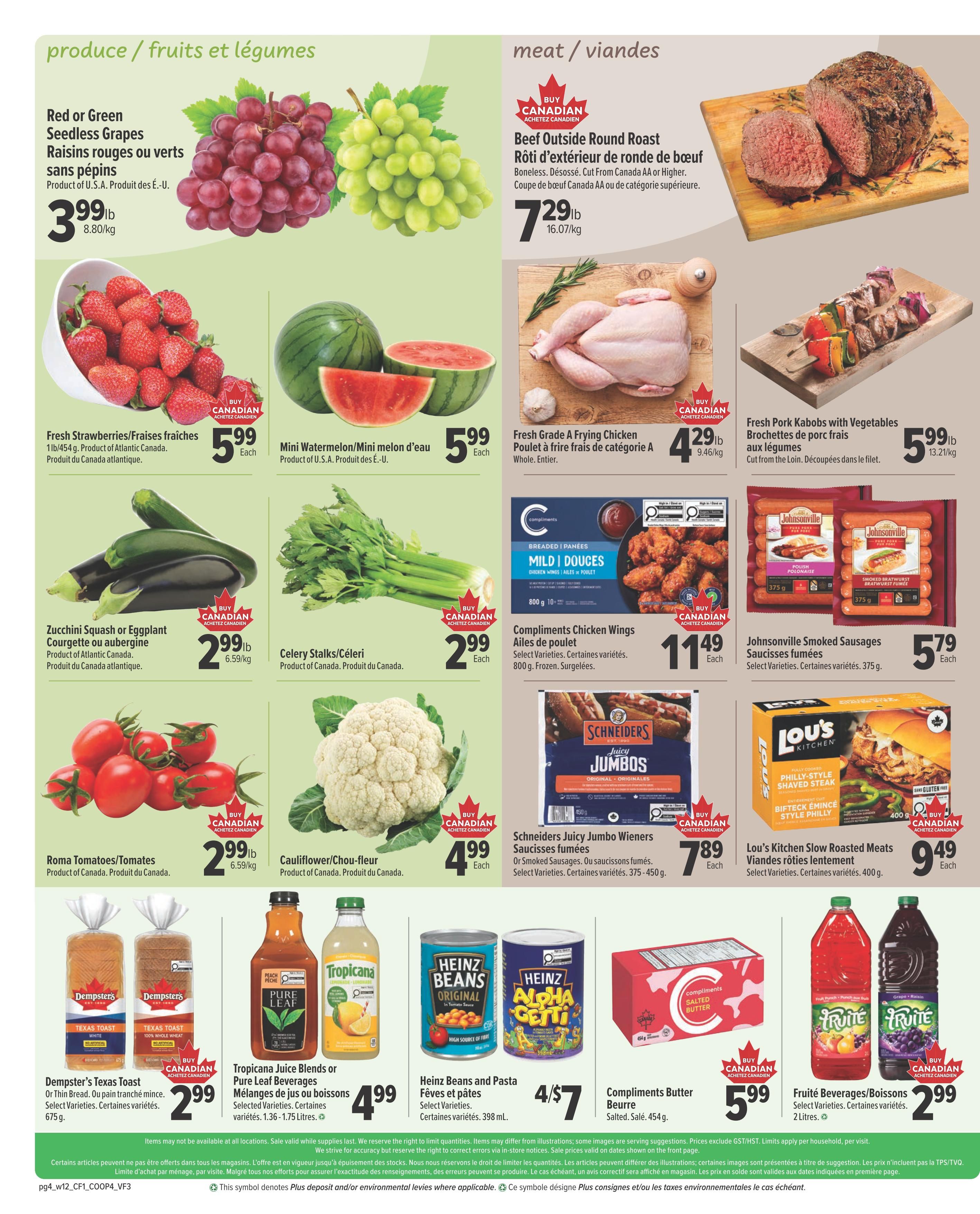 Clover Farm (Atlantic) Flyer July 16 to 22