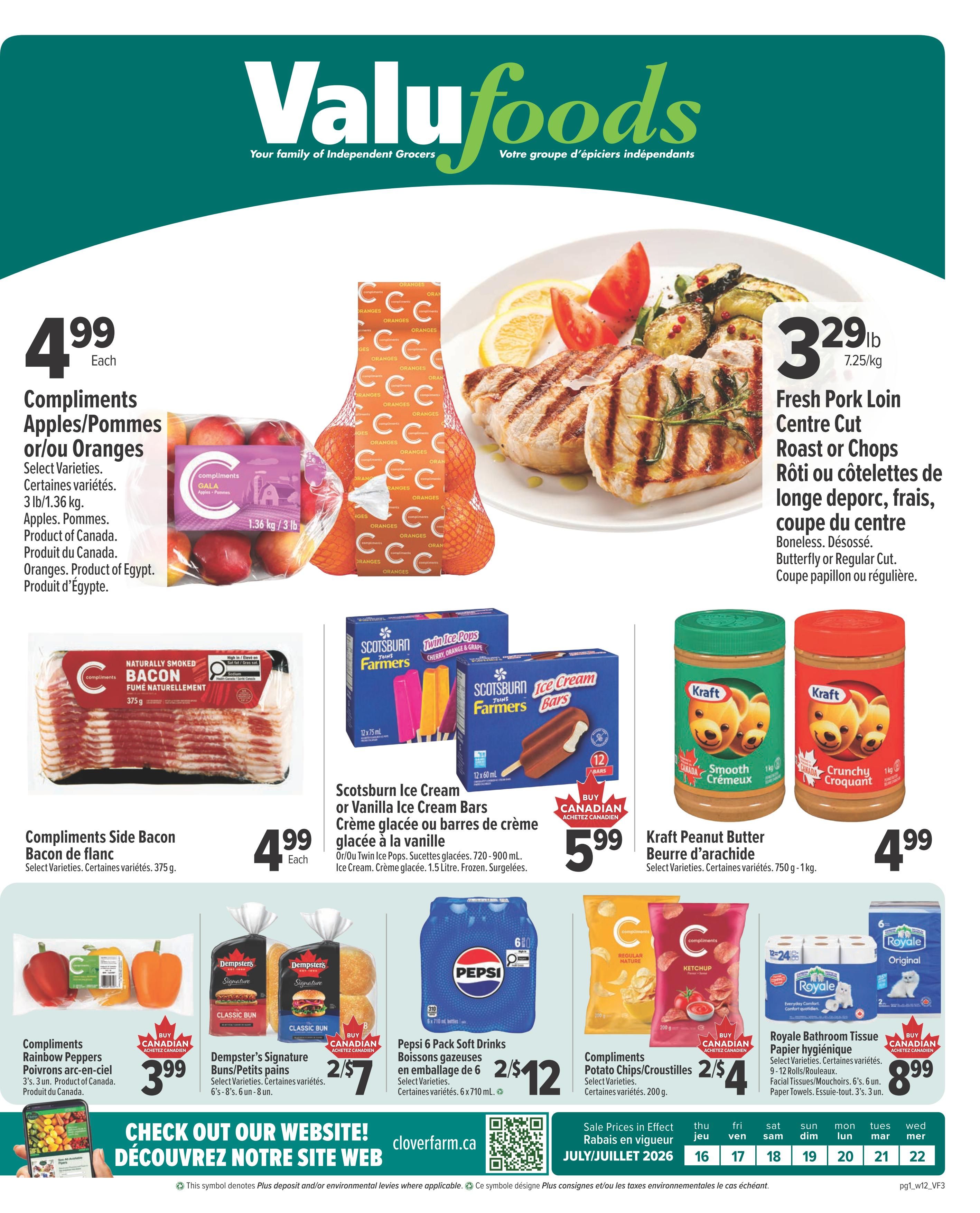 Valufoods Flyer July 16 to 22