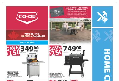 Co-op (West) Home Centre Flyer July 16 to 22